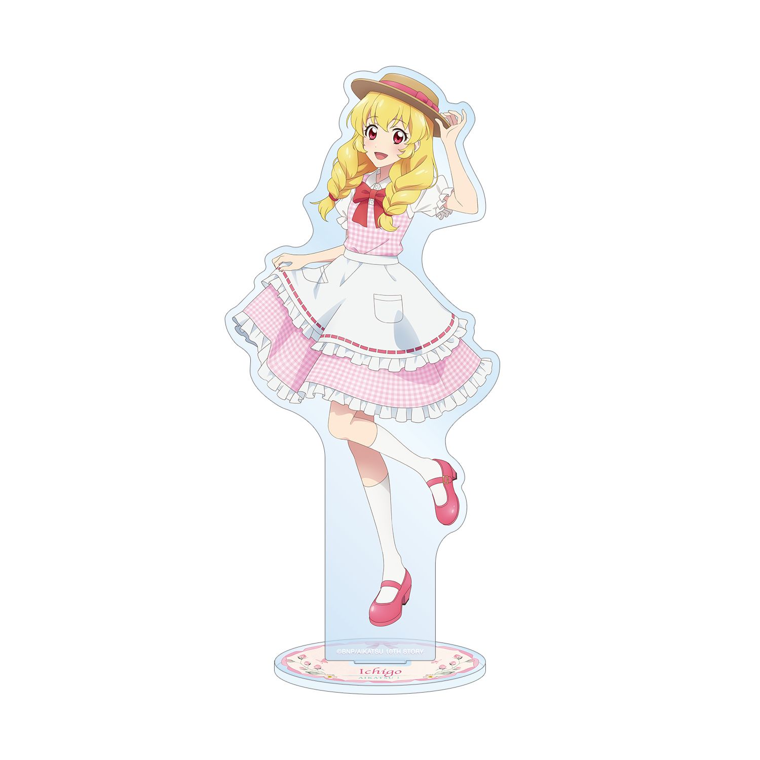 アイカツ! 10th STORY ~未来へのSTARWAY~ 描き下ろし 星宮いちご カントリーワンピースver. BIGアクリルスタンド - 公式商品画像 | AniSmile