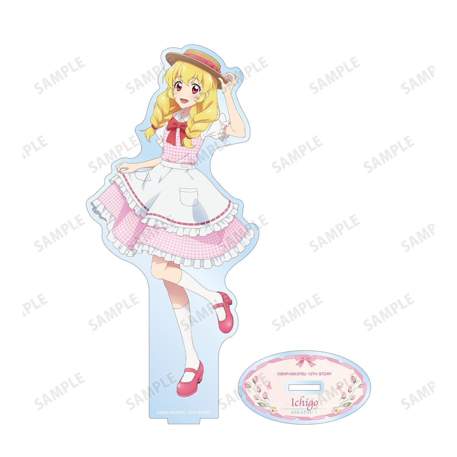 アイカツ! 10th STORY ~未来へのSTARWAY~ 描き下ろし 星宮いちご カントリーワンピースver. BIGアクリルスタンド 画像 3 | AniSmile