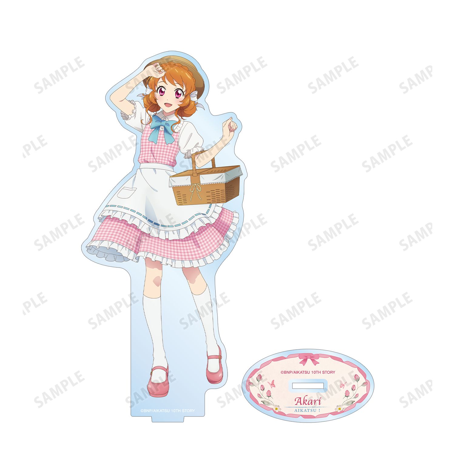 アイカツ! 10th STORY ~未来へのSTARWAY~ 描き下ろし 大空あかり カントリーワンピースver. BIGアクリルスタンド 画像 3 | AniSmile