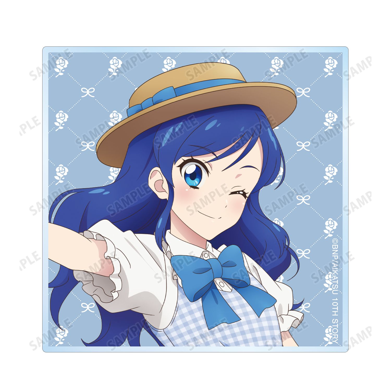 アイカツ! 10th STORY ~未来へのSTARWAY~ 描き下ろし 霧矢あおい カントリーワンピースver. アクリルフォト2枚セット 画像 3 | AniSmile