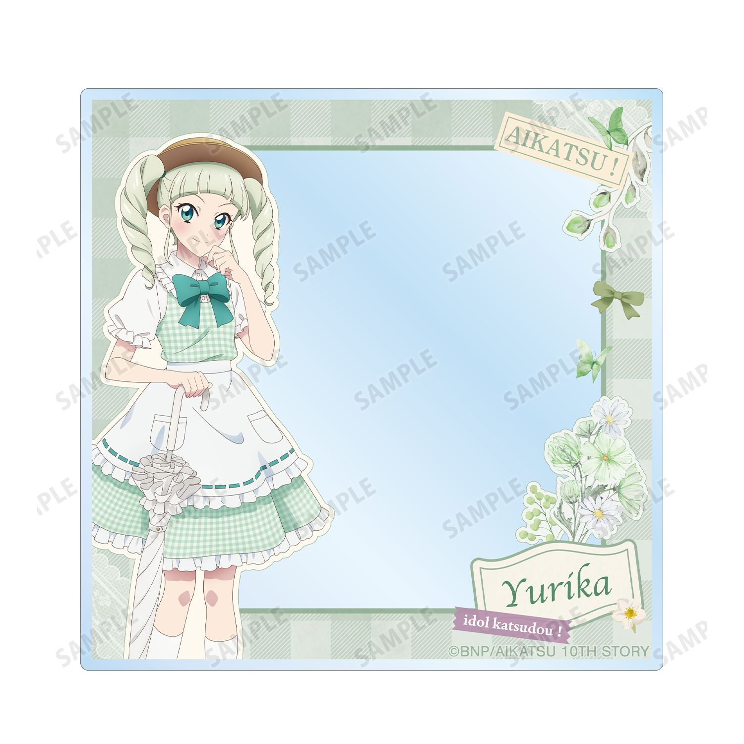 アイカツ! 10th STORY ~未来へのSTARWAY~ 描き下ろし 藤堂ユリカ カントリーワンピースver. アクリルフォト2枚セット 画像 4 | AniSmile