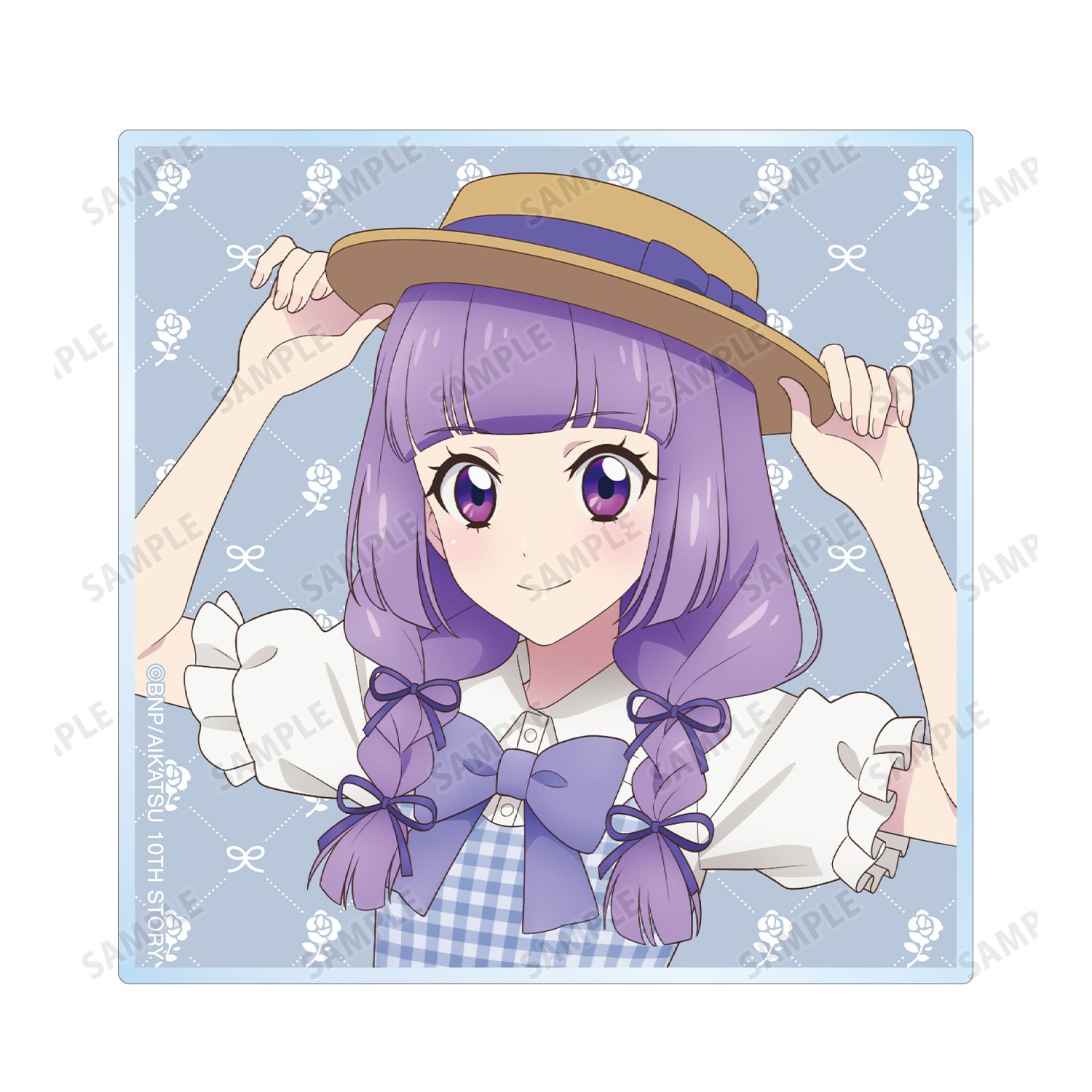 アイカツ! 10th STORY ~未来へのSTARWAY~ 描き下ろし 氷上スミレ カントリーワンピースver. アクリルフォト2枚セット 画像 3 | AniSmile