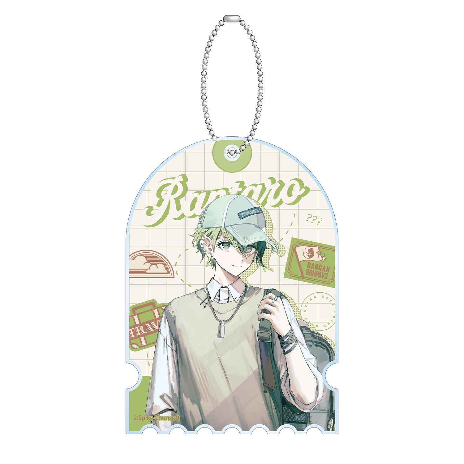 ダンガンロンパシリーズ 緜さんイラスト 天海蘭太郎 私服で旅行ver. BIGアクリルキーホルダー - 公式商品画像 | AniSmile