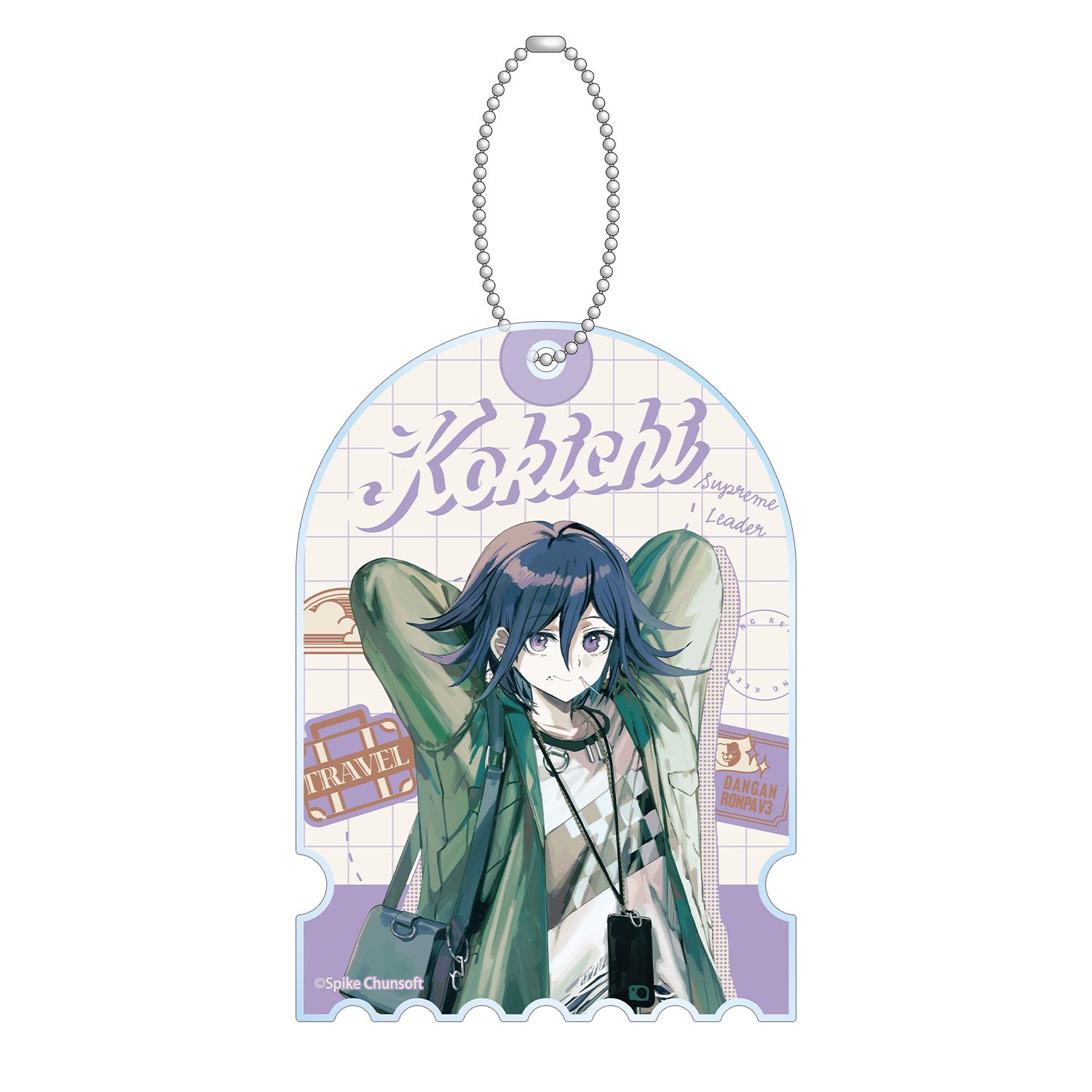 ダンガンロンパシリーズ 緜さんイラスト 王馬小吉 私服で旅行ver. BIGアクリルキーホルダー - 公式商品画像 | AniSmile