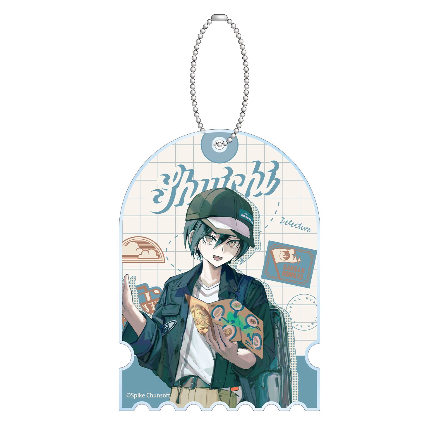 ダンガンロンパシリーズ 緜さんイラスト 最原終一 私服で旅行ver. BIGアクリルキーホルダー - 公式商品画像 | AniSmile