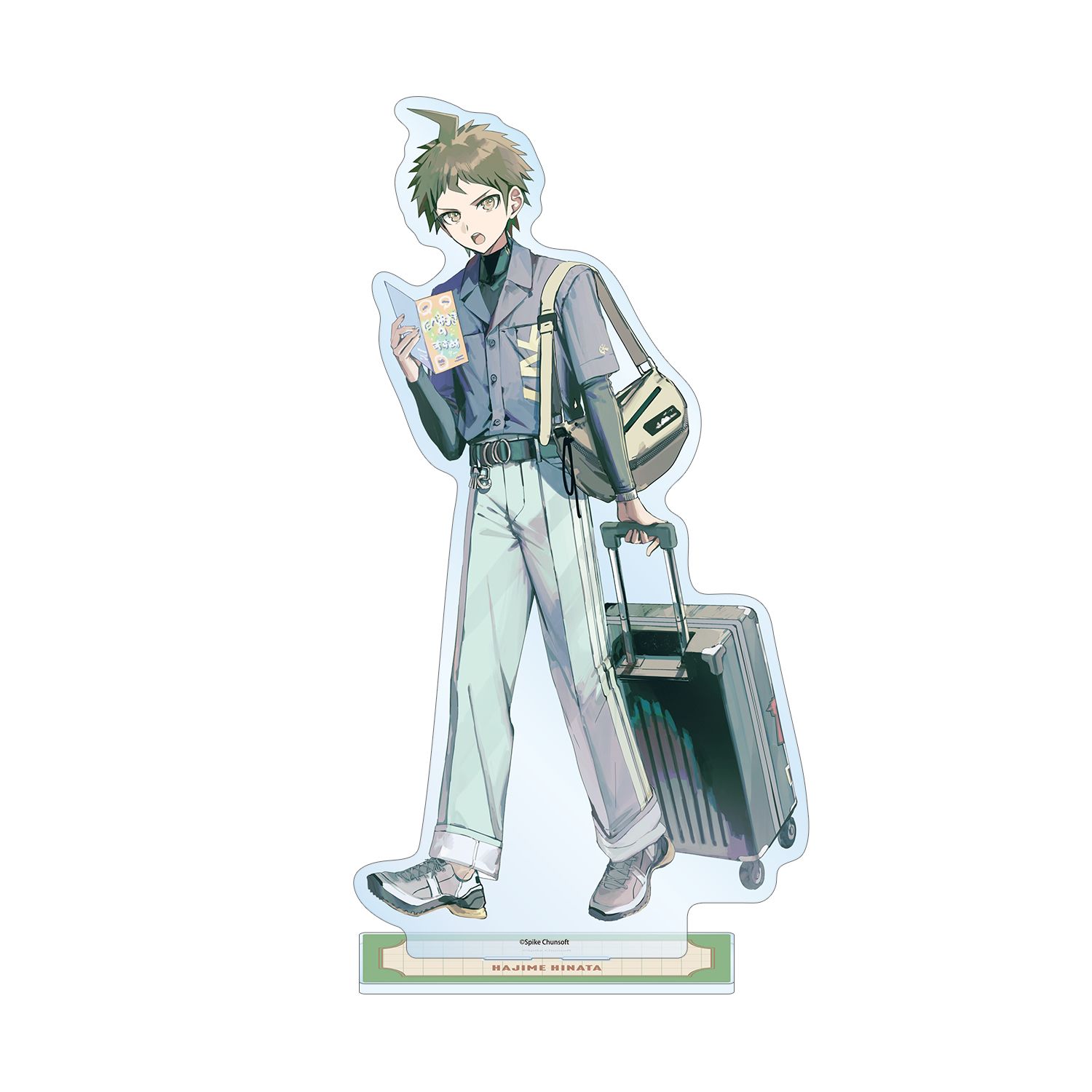 ダンガンロンパシリーズ 緜さんイラスト 日向創 私服で旅行ver. 特大アクリルスタンド - 公式商品画像 | AniSmile