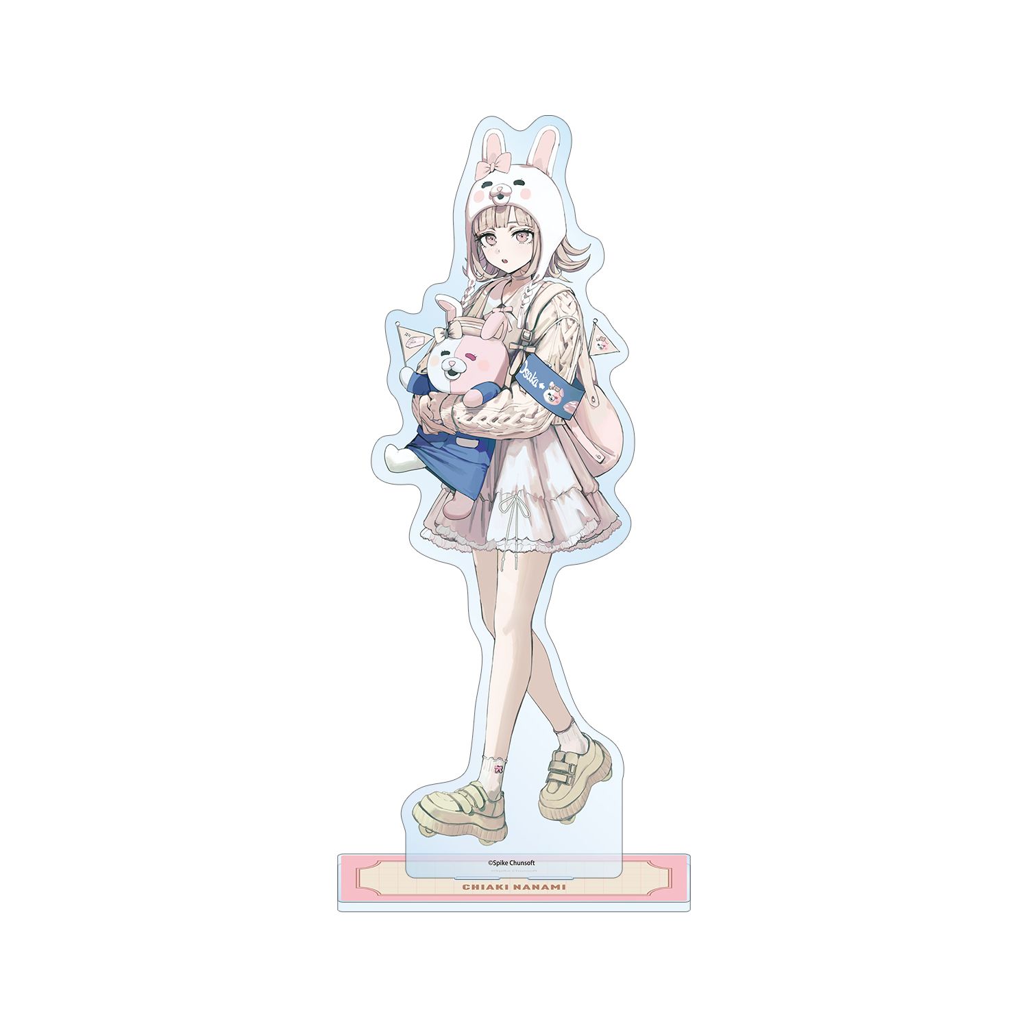 ダンガンロンパシリーズ 緜さんイラスト 七海千秋 私服で旅行ver. 特大アクリルスタンド - 公式商品画像 | AniSmile