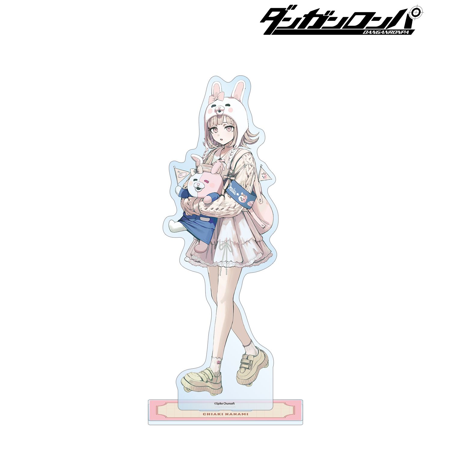 ダンガンロンパシリーズ 緜さんイラスト 七海千秋 私服で旅行ver. 特大アクリルスタンド 画像 2 | AniSmile