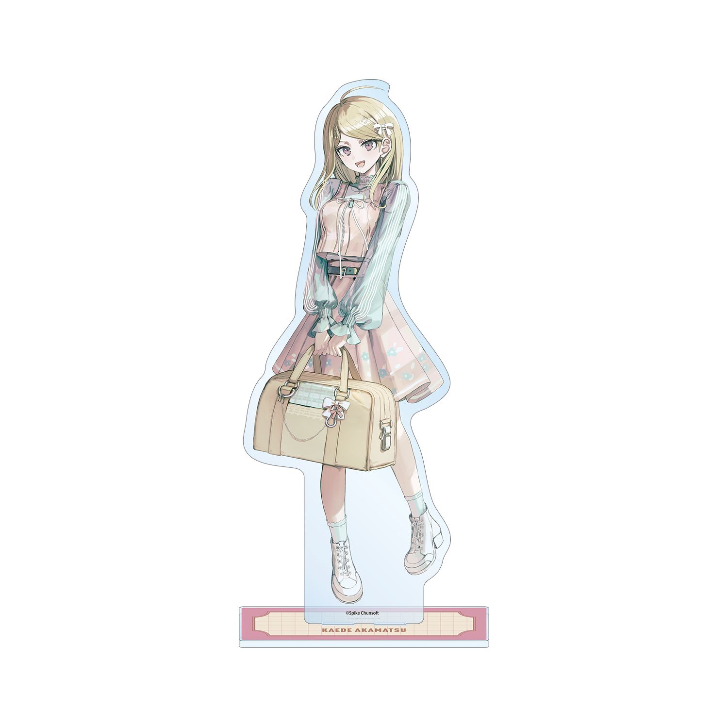 ダンガンロンパシリーズ 緜さんイラスト 赤松楓 私服で旅行ver. 特大アクリルスタンド - AniSmile