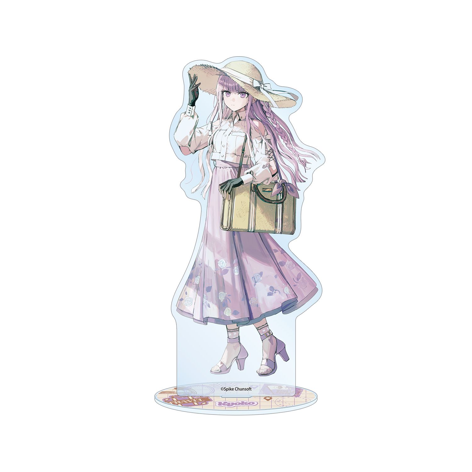 ダンガンロンパシリーズ 緜さんイラスト 霧切響子 私服で旅行ver. BIGアクリルスタンド - AniSmile