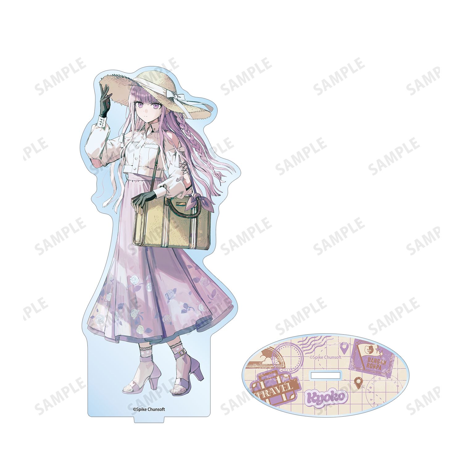 ダンガンロンパシリーズ 緜さんイラスト 霧切響子 私服で旅行ver. BIGアクリルスタンド 图片 3 | AniSmile