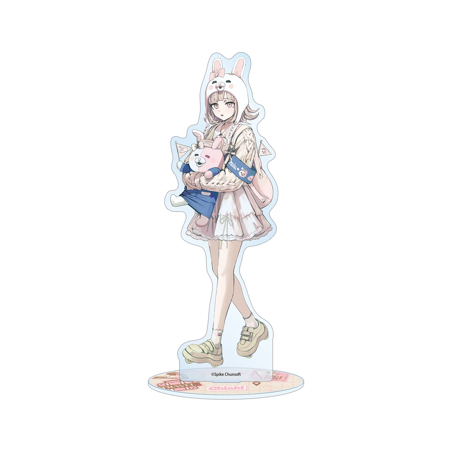 ダンガンロンパシリーズ 緜さんイラスト 七海千秋 私服で旅行ver. BIGアクリルスタンド - 公式商品画像 | AniSmile