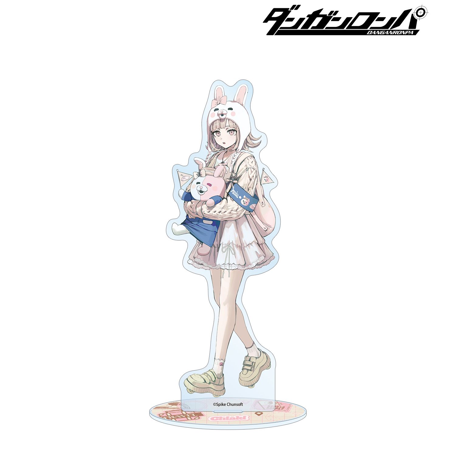 ダンガンロンパシリーズ 緜さんイラスト 七海千秋 私服で旅行ver. BIGアクリルスタンド 画像 2 | AniSmile