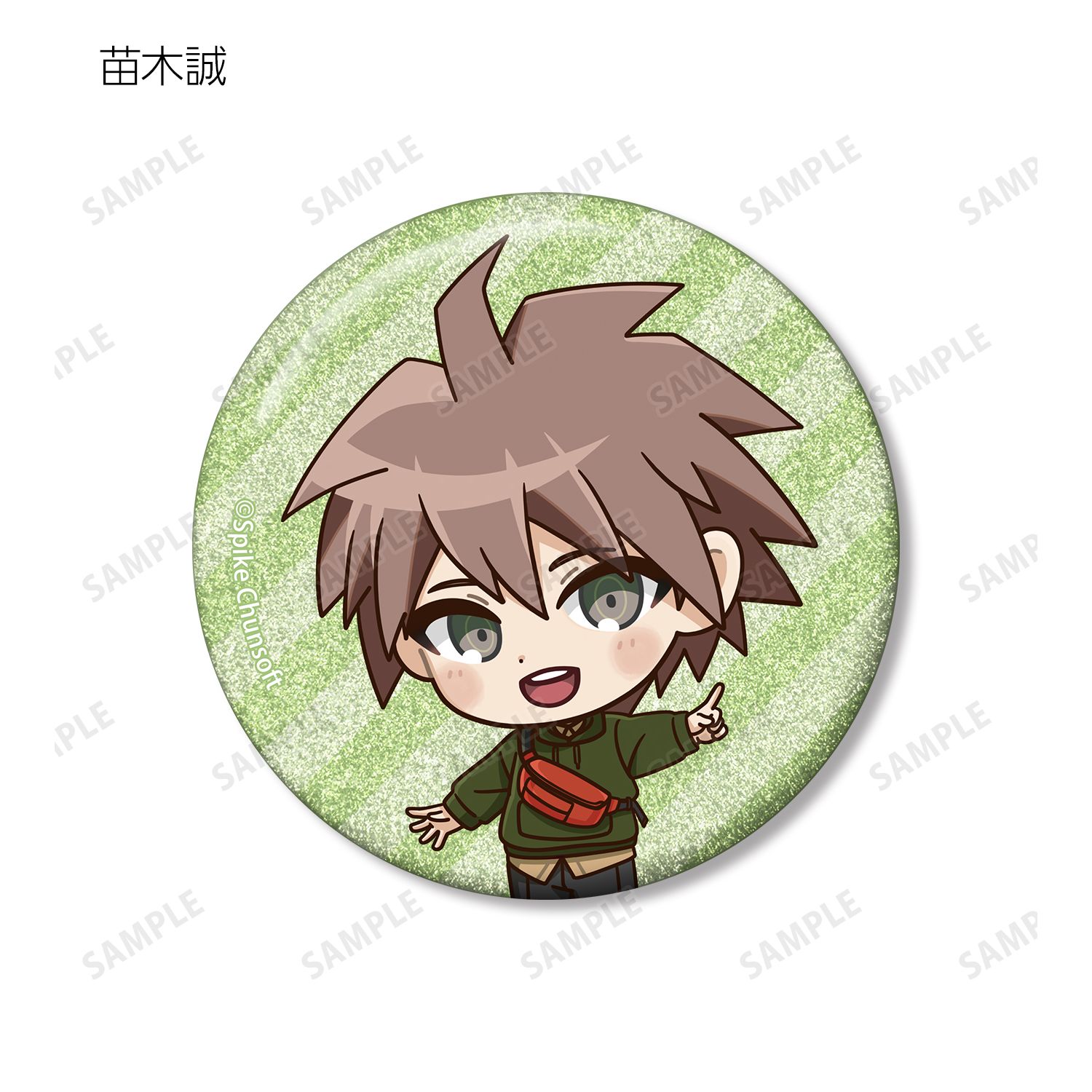ダンガンロンパシリーズ トレーディング ちびキャラ 私服で旅行ver. グリッター缶バッジ(単位/単品) 画像 3 | AniSmile