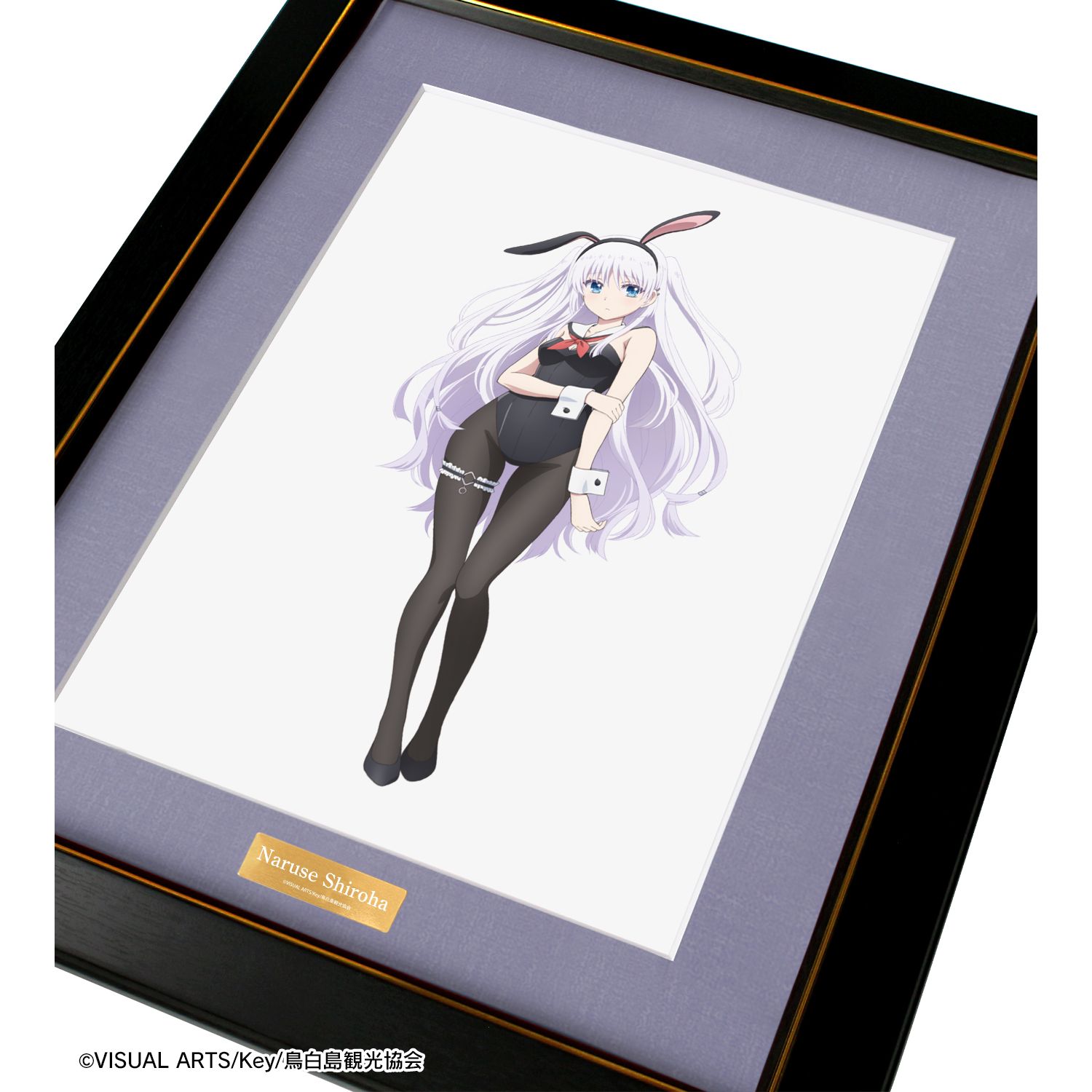 TVアニメ『Summer Pockets』 描き下ろし 鳴瀬しろは バニーガールver. A4キャラファイングラフ Image 3 | AniSmile