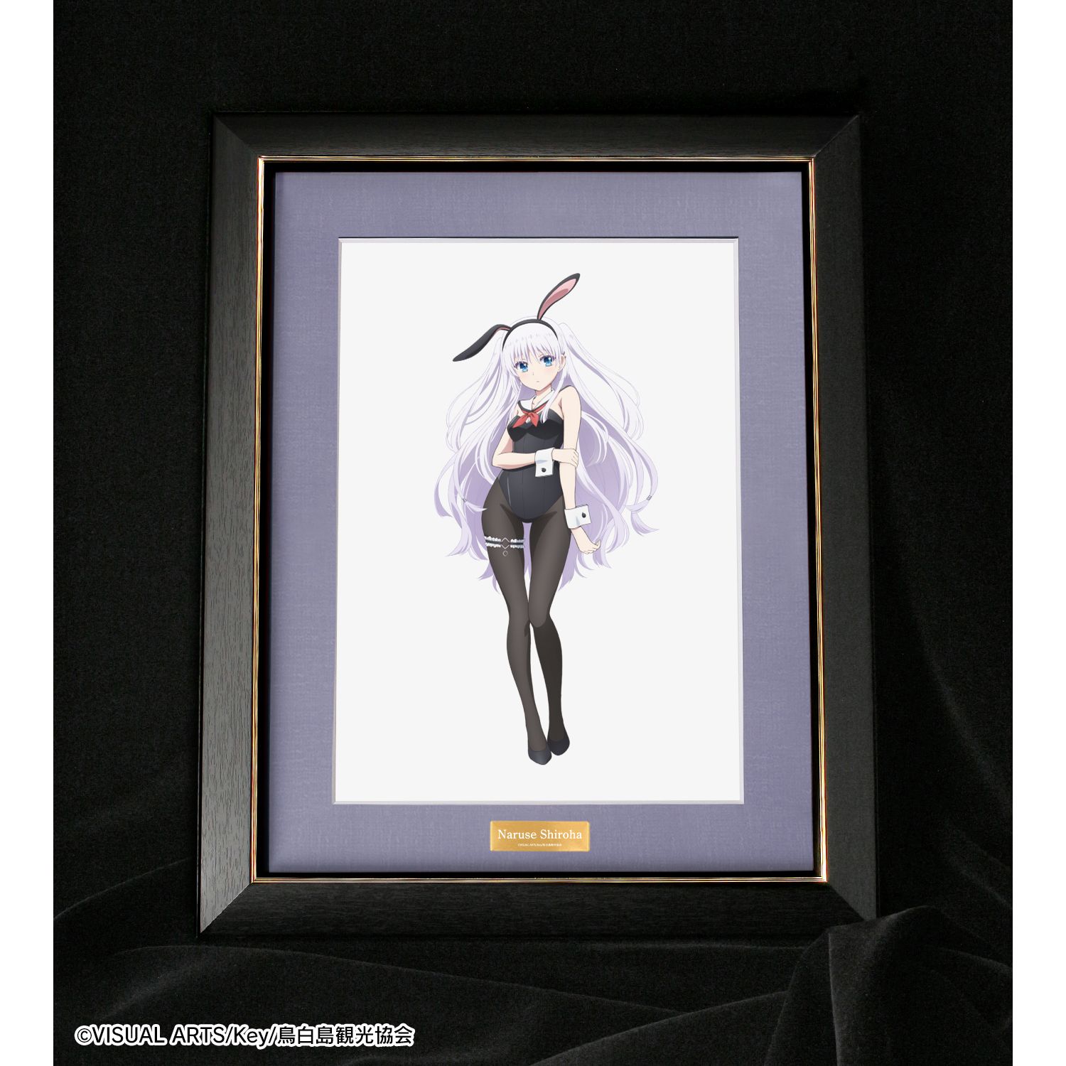 TVアニメ『Summer Pockets』 描き下ろし 鳴瀬しろは バニーガールver. A4キャラファイングラフ Image 6 | AniSmile