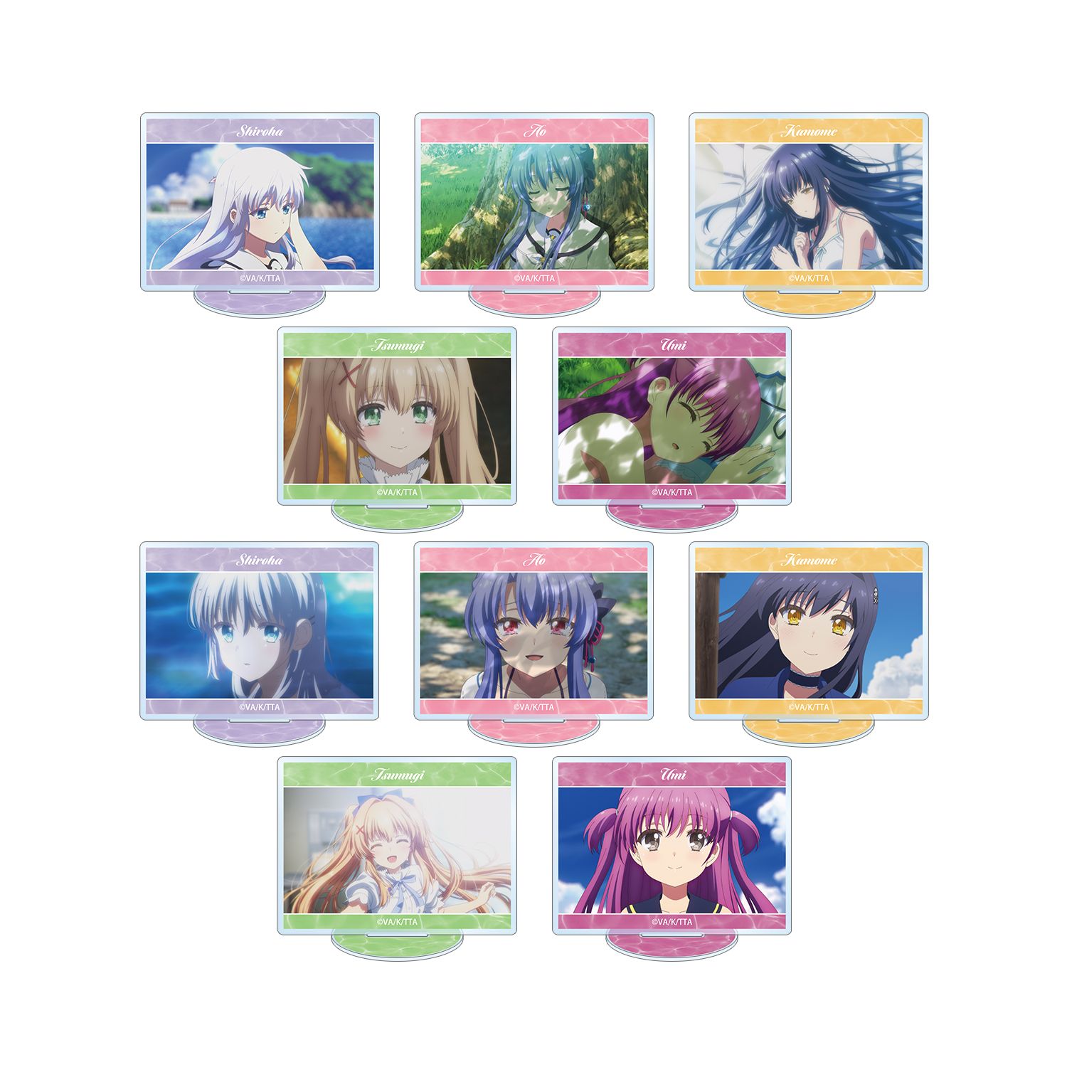 TVアニメ『Summer Pockets』 トレーディング場面写アクリルスタンド(単位/単品) Image 2 | AniSmile