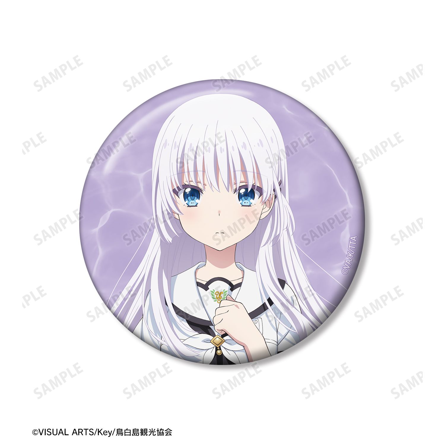 TVアニメ『Summer Pockets』 鳴瀬しろは 推しゴト缶バッジセット Image 3 | AniSmile