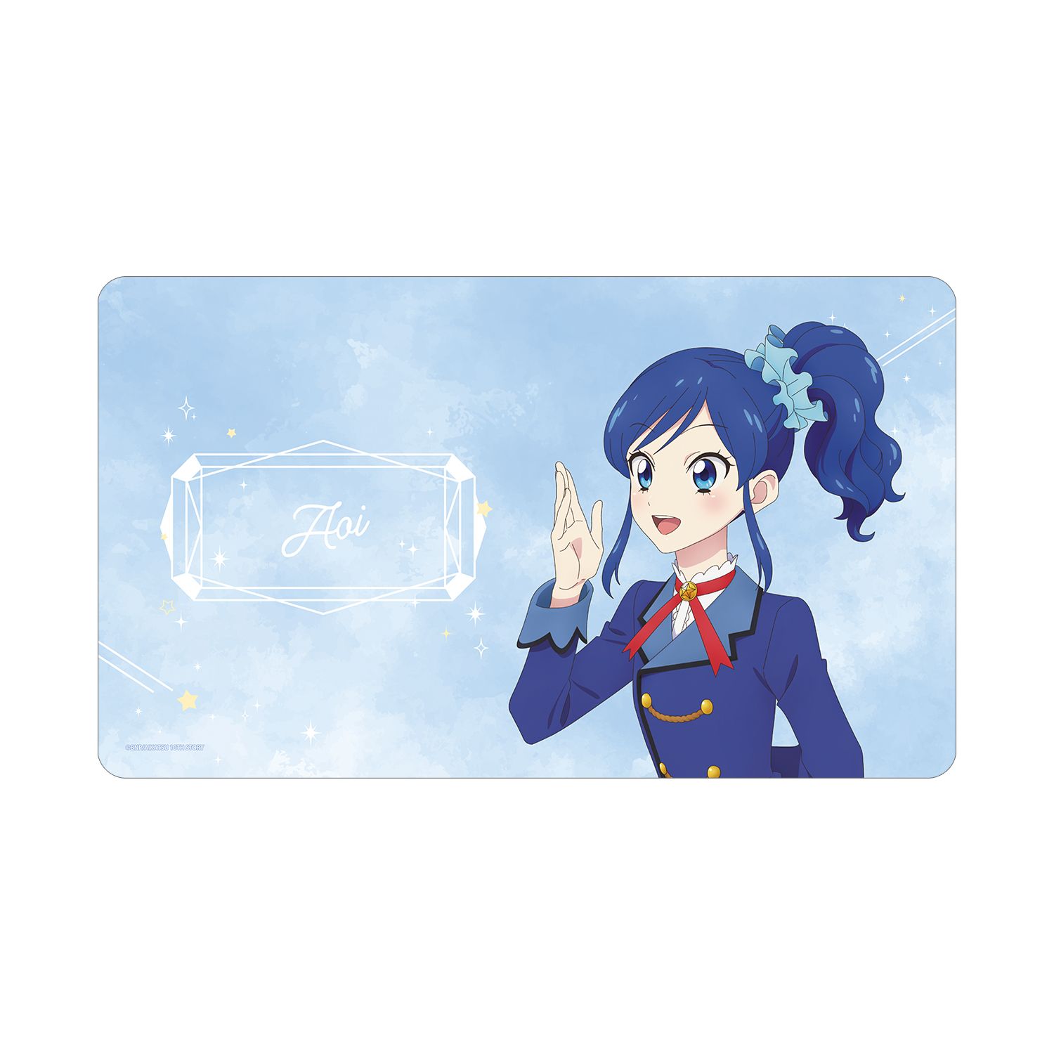 アイカツ! 10th STORY ~未来へのSTARWAY~ 描き下ろし 霧矢あおい 歩みver. マルチデスクマット - 公式商品画像 | AniSmile