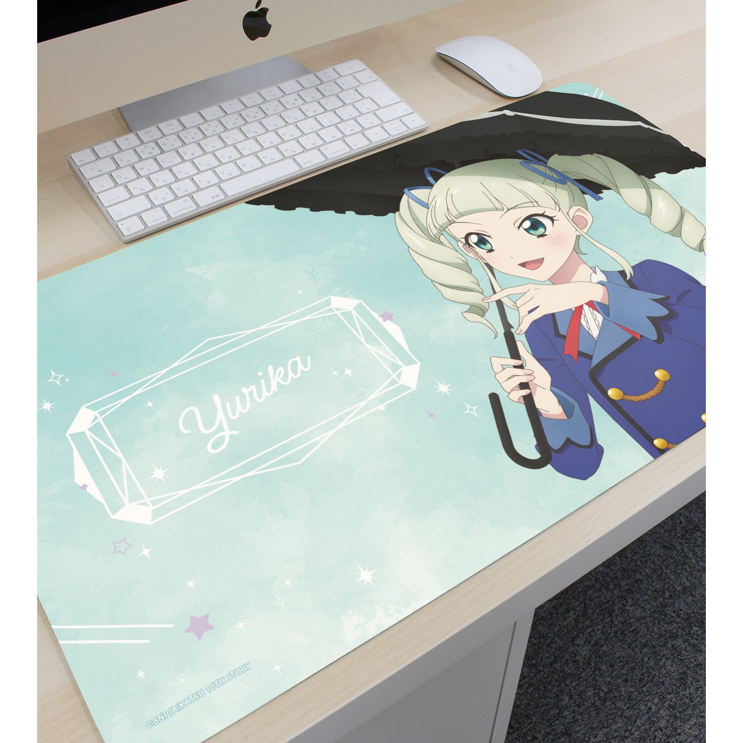アイカツ! 10th STORY ~未来へのSTARWAY~ 描き下ろし 藤堂ユリカ 歩みver. マルチデスクマット 画像 3 | AniSmile