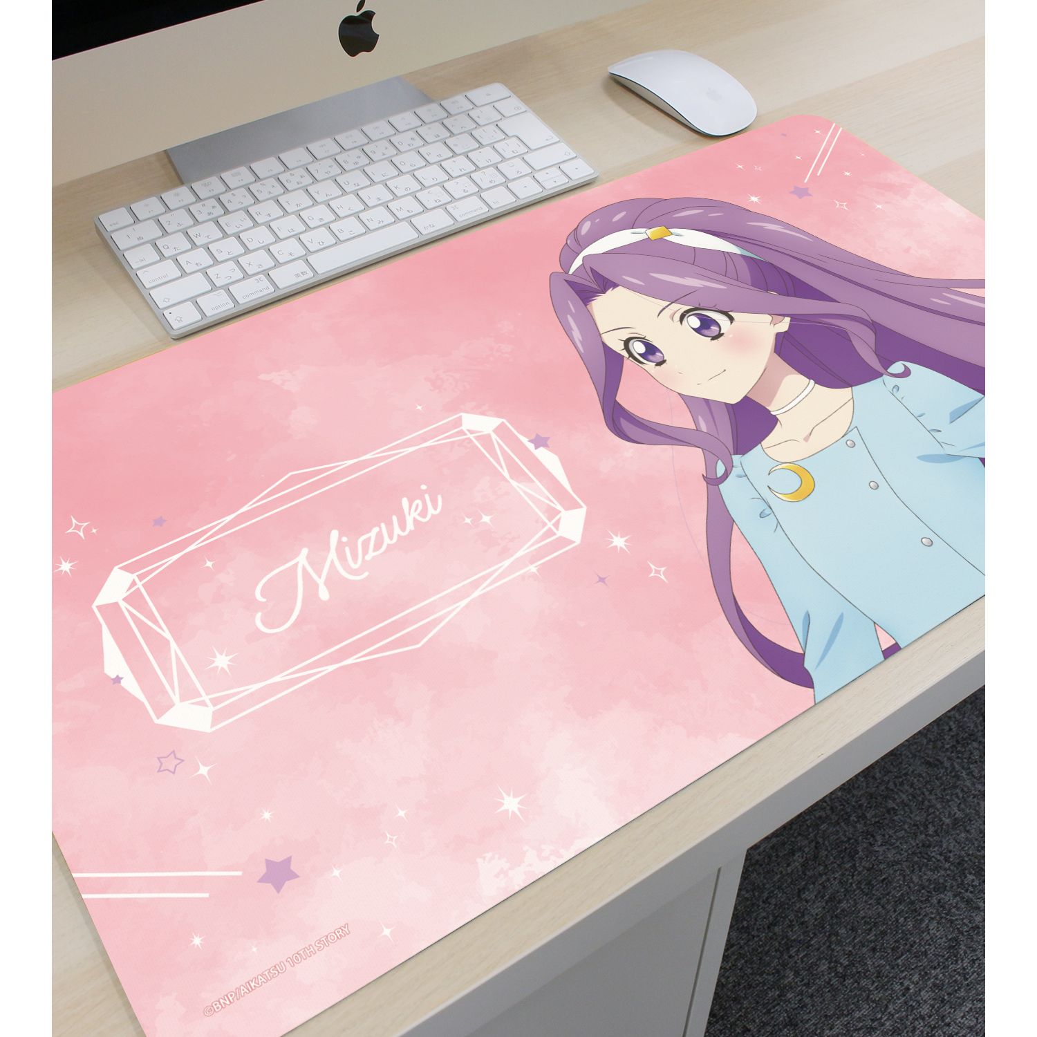 アイカツ! 10th STORY ~未来へのSTARWAY~ 描き下ろし 神崎美月 歩みver. マルチデスクマット 画像 3 | AniSmile