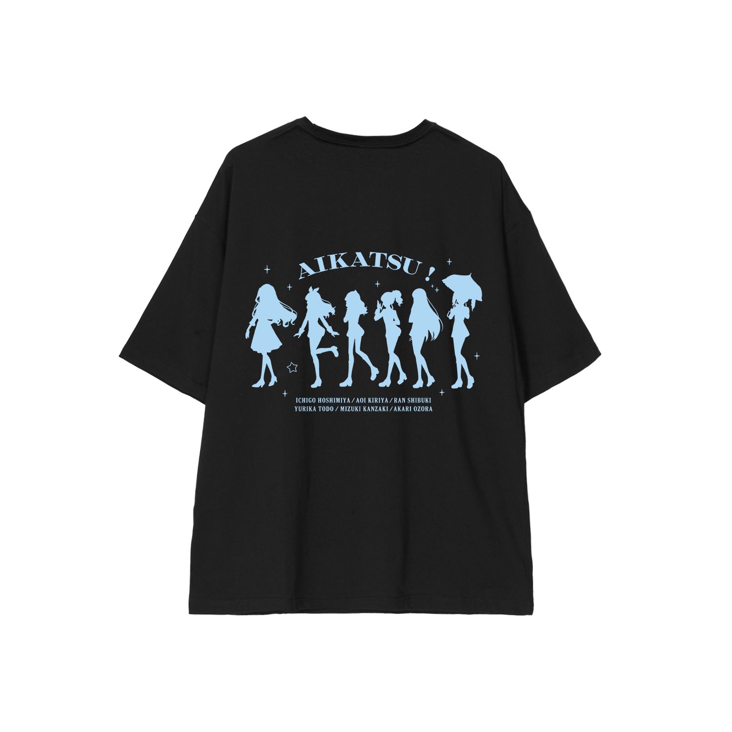 アイカツ! 10th STORY ～未来へのSTARWAY～ 描き下ろし 集合 歩みver. BIGシルエットTシャツユニセックス(サイズ/ ) - AniSmile