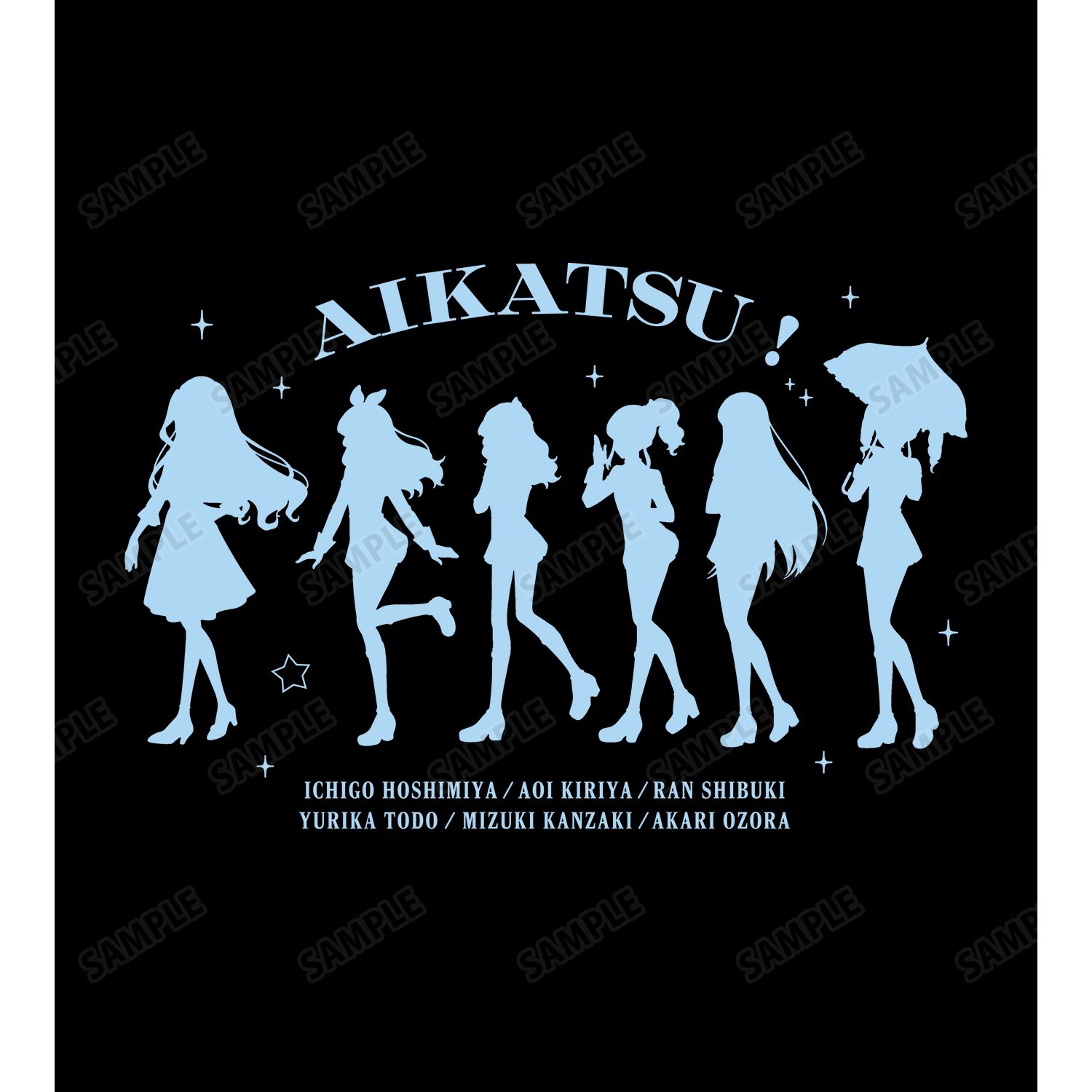 アイカツ! 10th STORY ~未来へのSTARWAY~ 描き下ろし 集合 歩みver. BIGシルエットTシャツユニセックス(サイズ/S) Image 4 | AniSmile