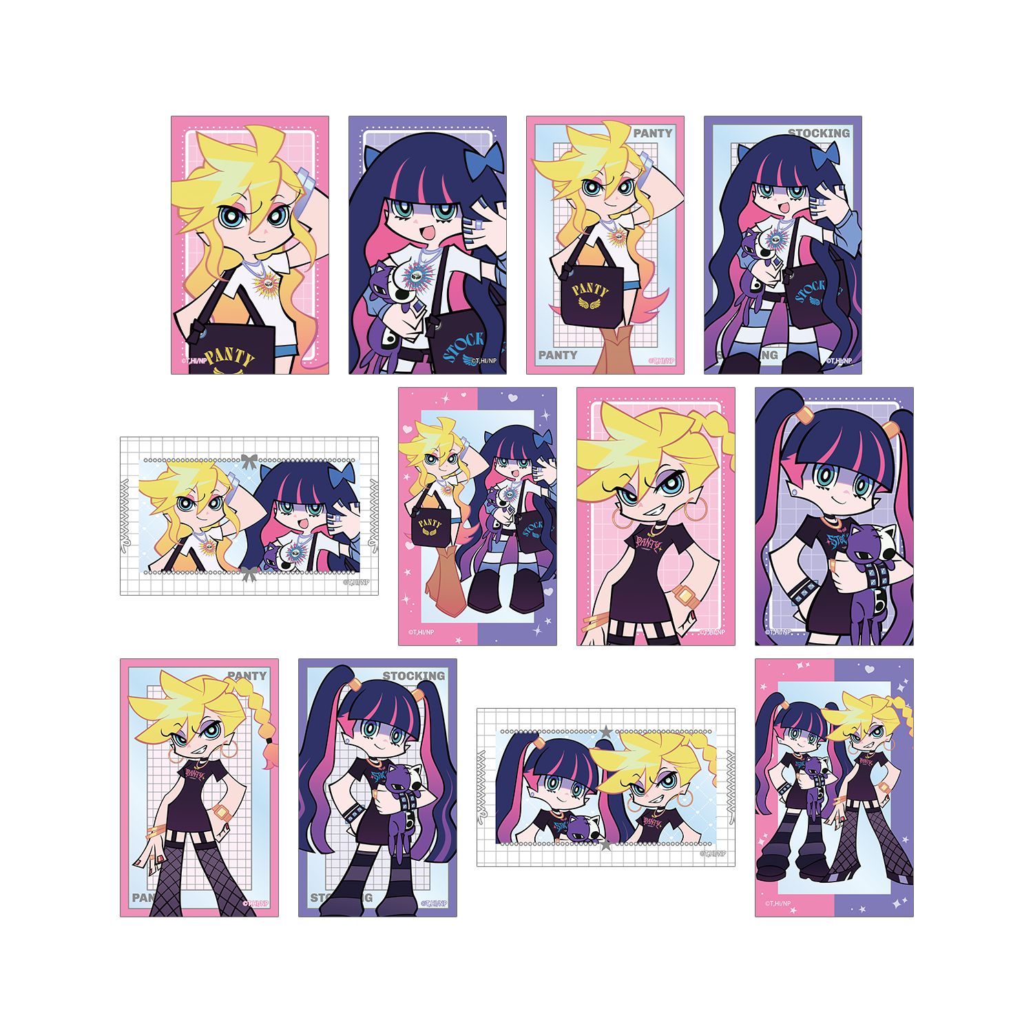 『New PANTY & STOCKING with GARTERBELT』 描き下ろし モデルver. トレーディングコンパクトクリアカード(単位/単品) - 公式商品画像 | AniSmile