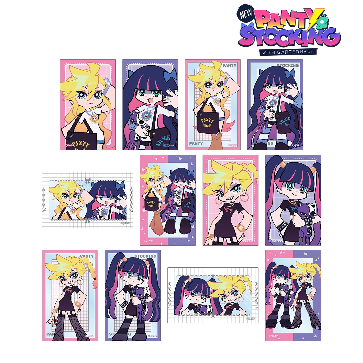 『New PANTY & STOCKING with GARTERBELT』 描き下ろし モデルver. トレーディングコンパクトクリアカード(単位/単品) 画像 2 | AniSmile