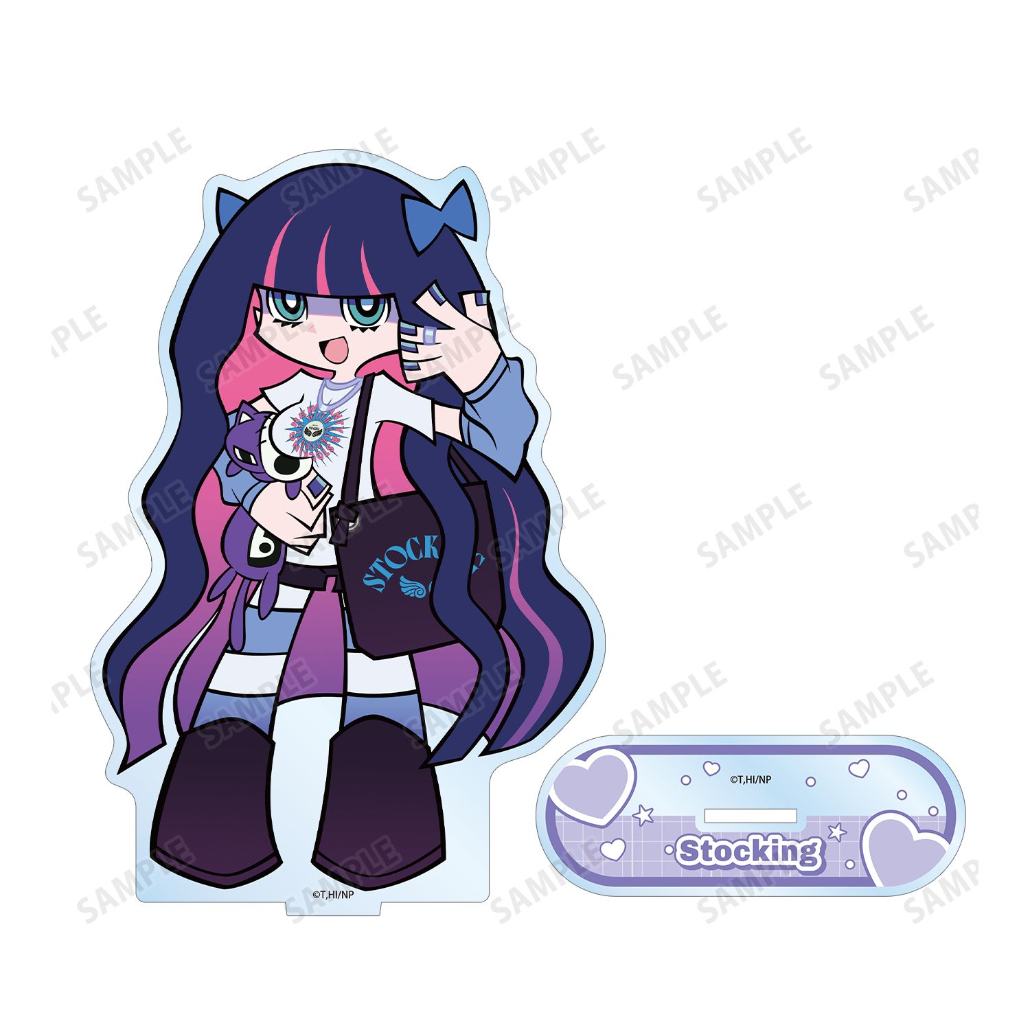 『New PANTY & STOCKING with GARTERBELT』 描き下ろし ストッキング モデルver. BIGアクリルスタンド ver.A 画像 3 | AniSmile