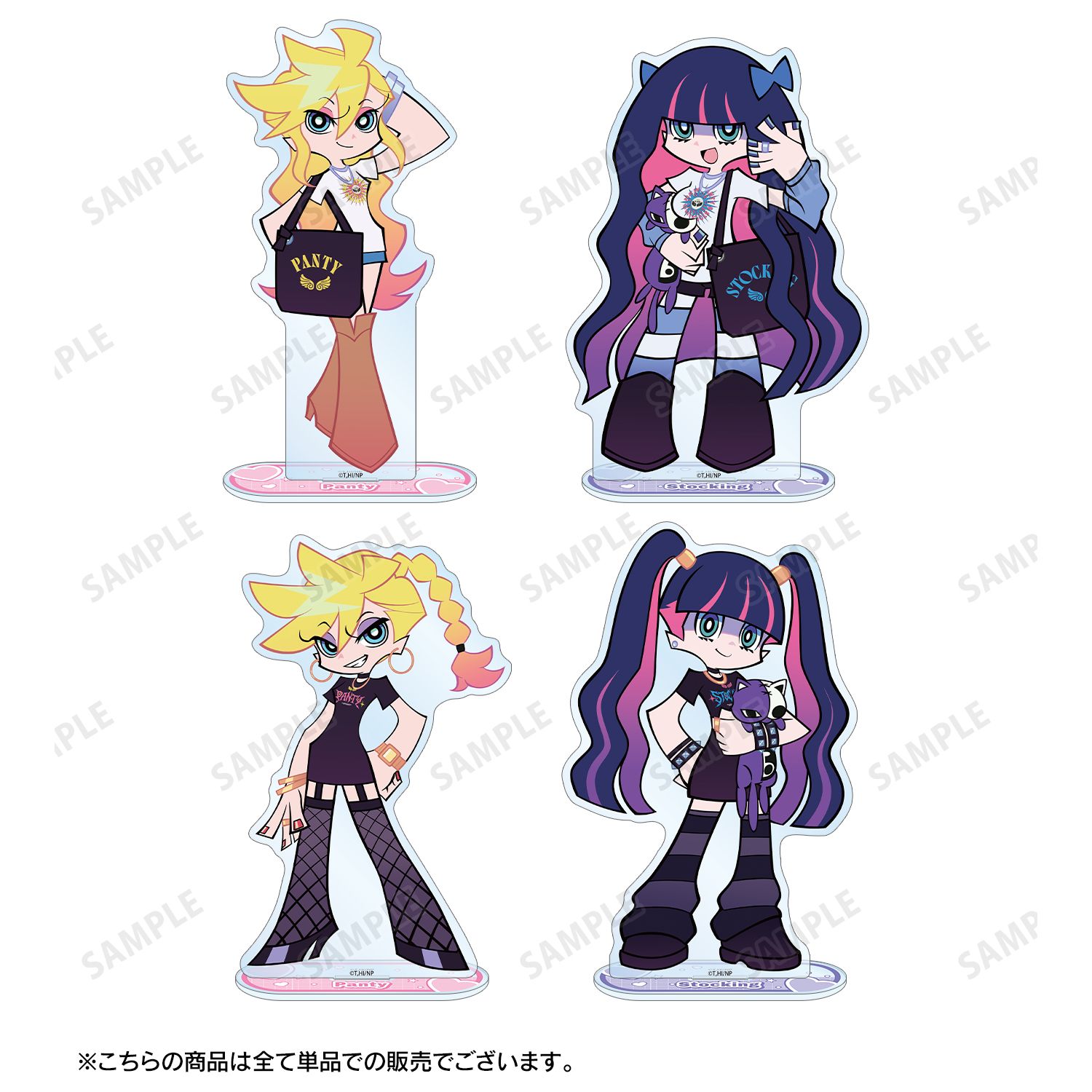 『New PANTY & STOCKING with GARTERBELT』 描き下ろし パンティ モデルver. BIGアクリルスタンド ver.B 画像 4 | AniSmile