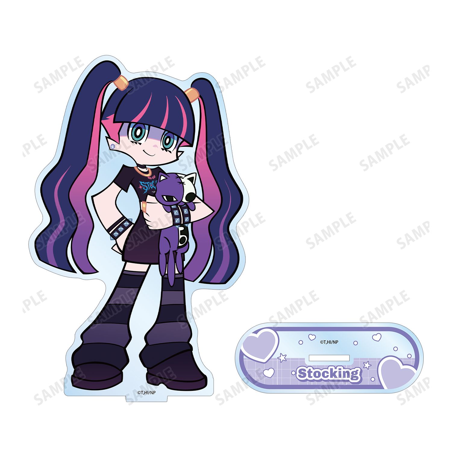 『New PANTY & STOCKING with GARTERBELT』 描き下ろし ストッキング モデルver. BIGアクリルスタンド ver.B 画像 3 | AniSmile
