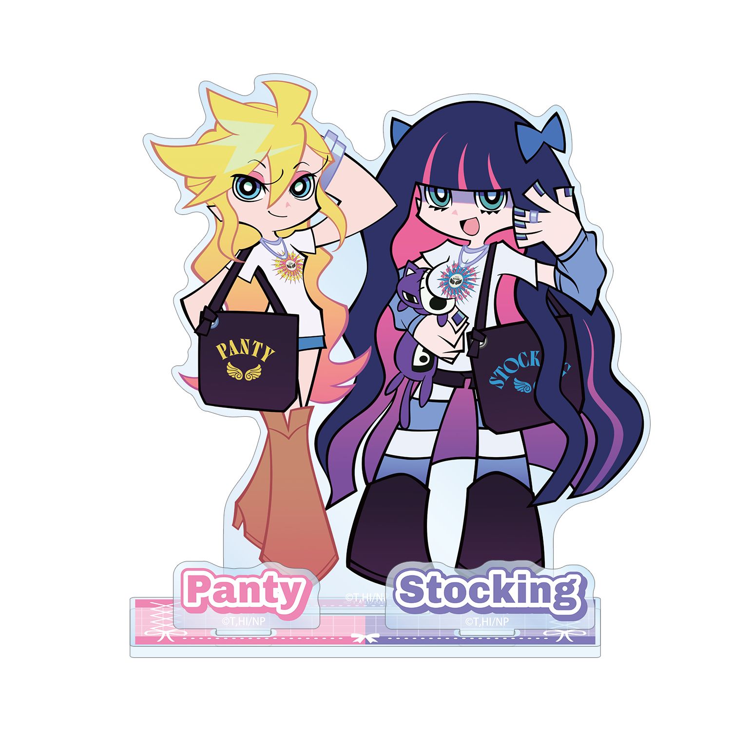 『New PANTY & STOCKING with GARTERBELT』 描き下ろし パンティ&ストッキング モデルver. パーツ付きBIGアクリルスタンド ver. - AniSmile
