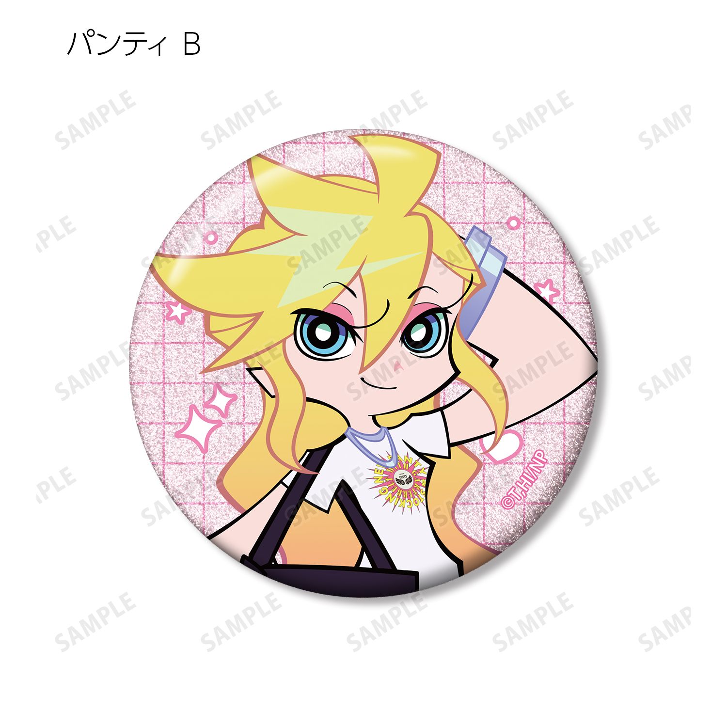 『New PANTY & STOCKING with GARTERBELT』 描き下ろし モデルver. トレーディンググリッター缶バッジ(単位/単品) 画像 5 | AniSmile