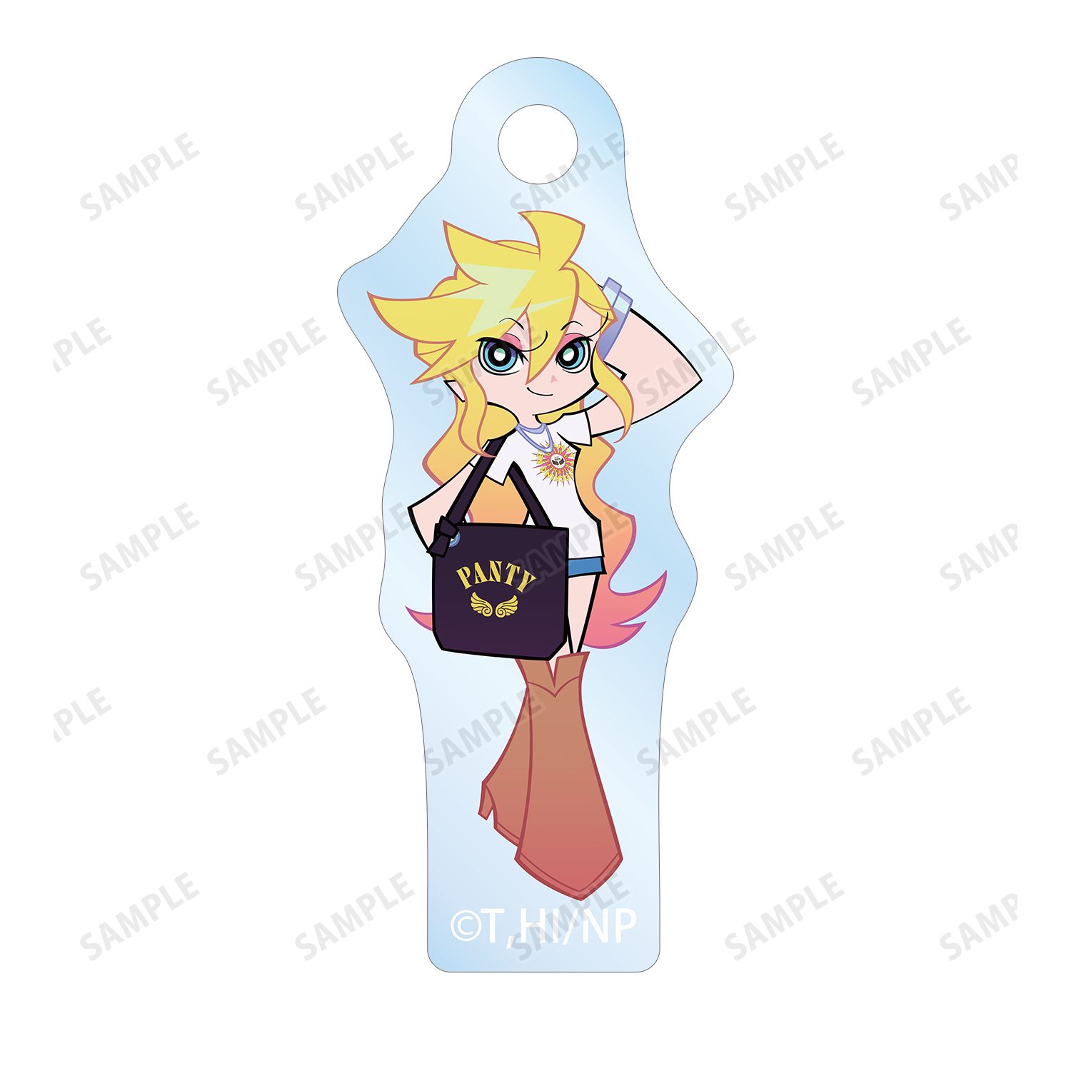 『New PANTY & STOCKING with GARTERBELT』 描き下ろし パンティ モデルver. 2連ワイヤーアクリルキーホルダー ver.A 图片 3 | AniSmile