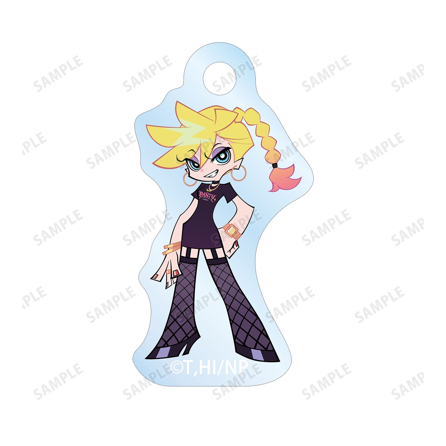 『New PANTY & STOCKING with GARTERBELT』 描き下ろし パンティ モデルver. 2連ワイヤーアクリルキーホルダー ver.B 画像 3 | AniSmile