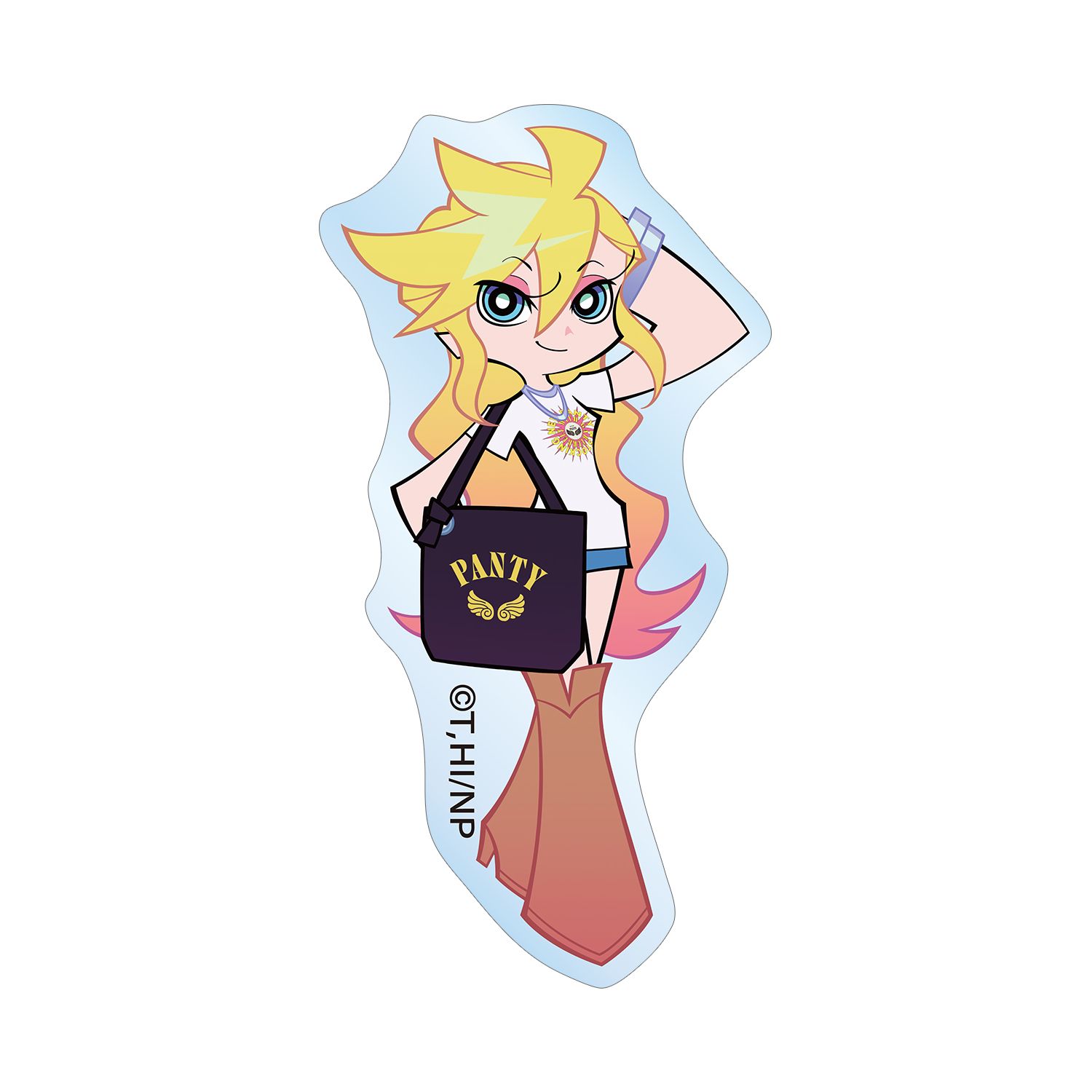 『New PANTY & STOCKING with GARTERBELT』 描き下ろし パンティ モデルver. アクリルステッカー ver.A - 官方商品图片 | AniSmile
