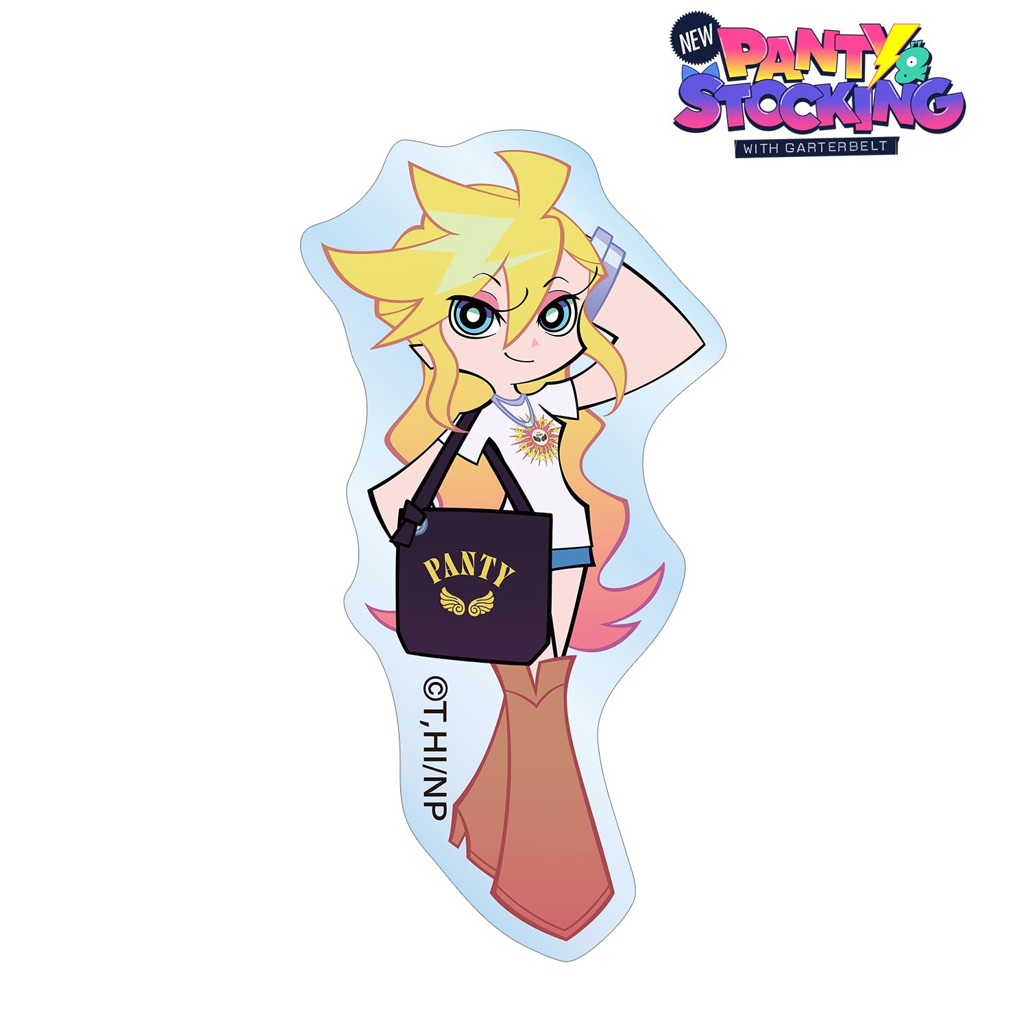『New PANTY & STOCKING with GARTERBELT』 描き下ろし パンティ モデルver. アクリルステッカー ver.A 图片 2 | AniSmile