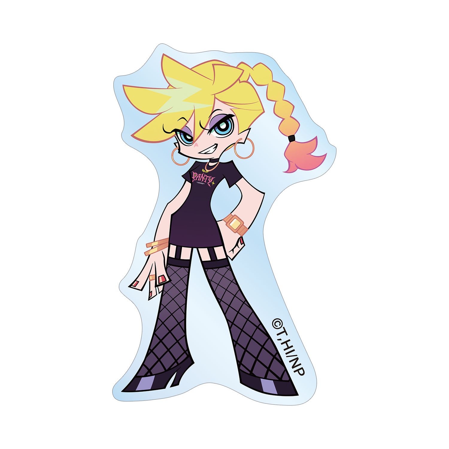 『New PANTY & STOCKING with GARTERBELT』 描き下ろし パンティ モデルver. アクリルステッカー ver.B - 公式商品画像 | AniSmile