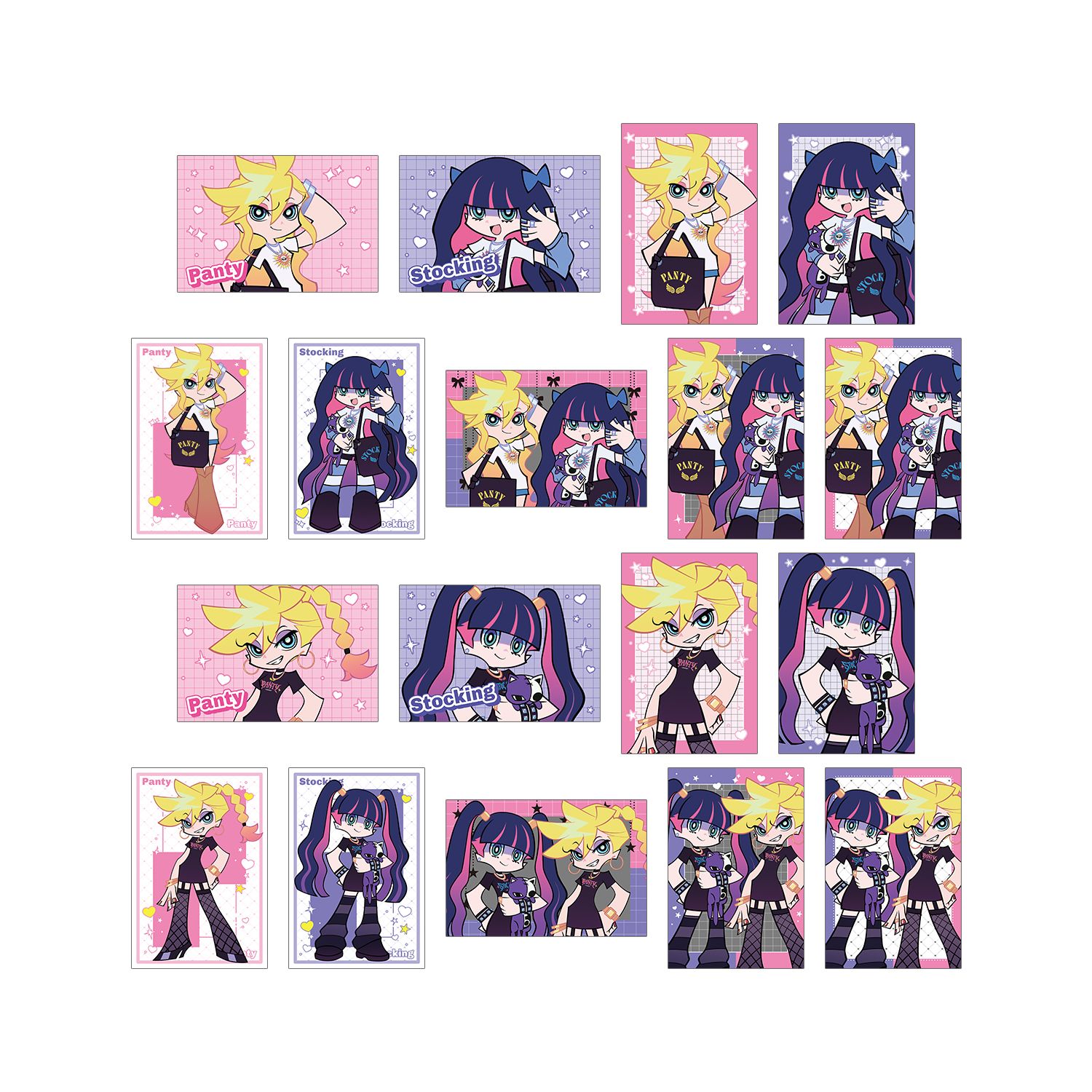 『New PANTY & STOCKING with GARTERBELT』 描き下ろし モデルver. トレーディングポストカード(単位/単品) 画像 3 | AniSmile