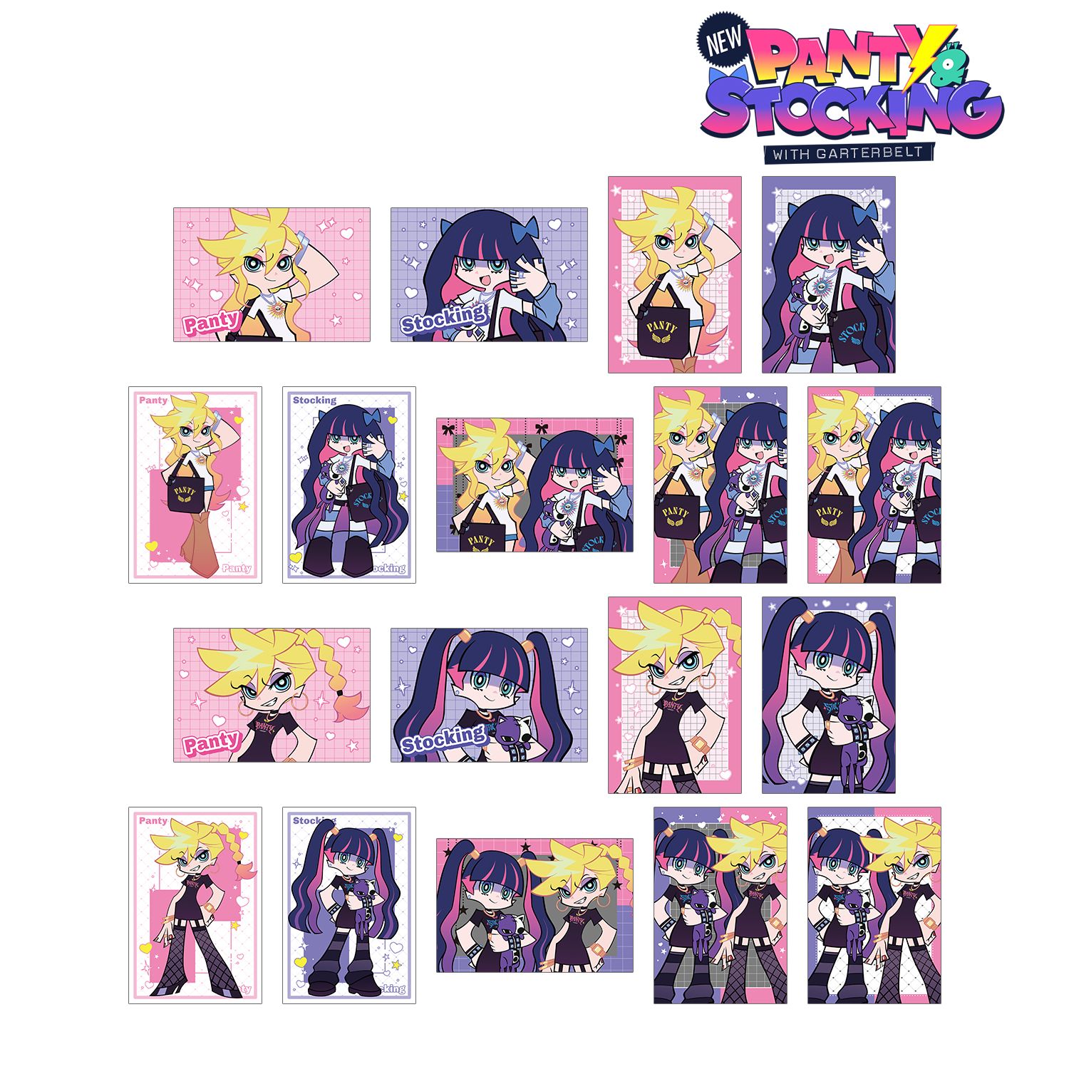 『New PANTY & STOCKING with GARTERBELT』 描き下ろし モデルver. トレーディングポストカード(単位/単品) 画像 5 | AniSmile