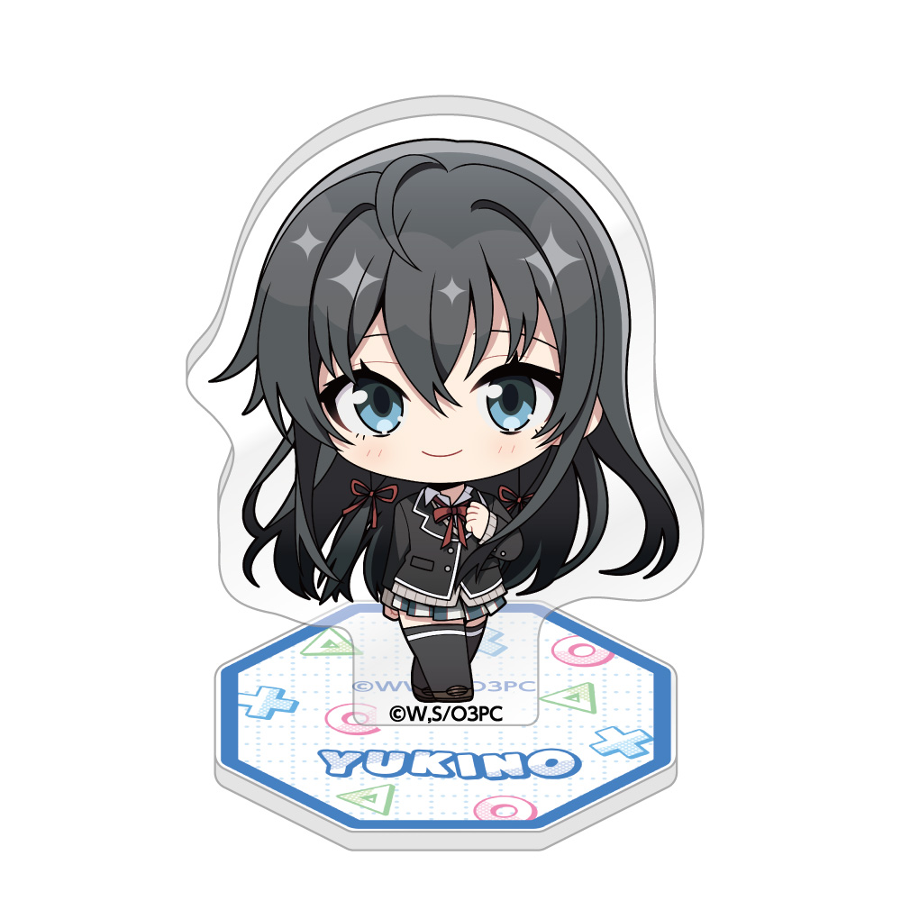 やはり俺の青春ラブコメはまちがっている。完 トレーディングちびキャラアクリルスタンド 图片 3 | AniSmile
