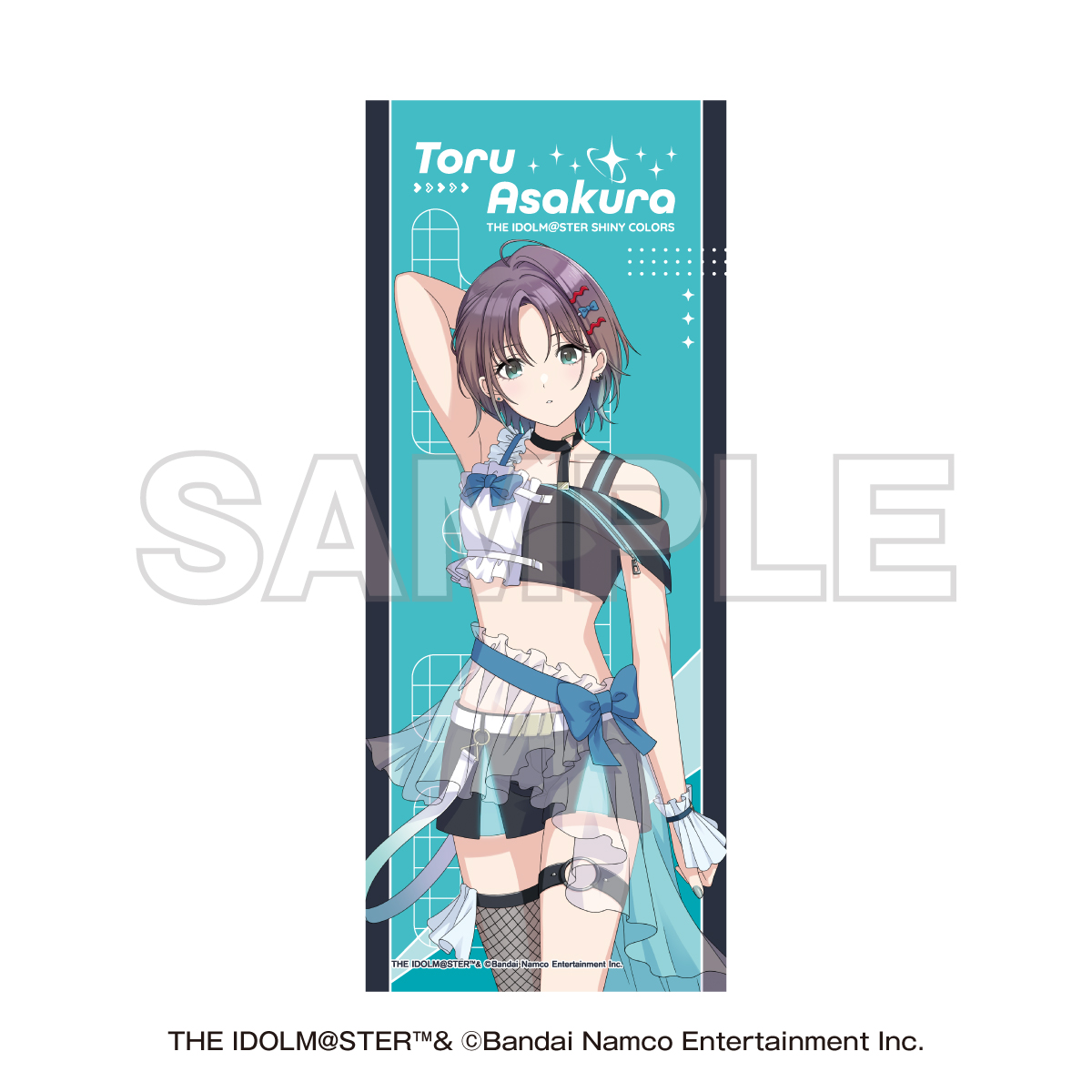 NTTドコモ×アイドルマスター シャイニーカラーズ フルグラフィックタオル 浅倉 透 - AniSmile