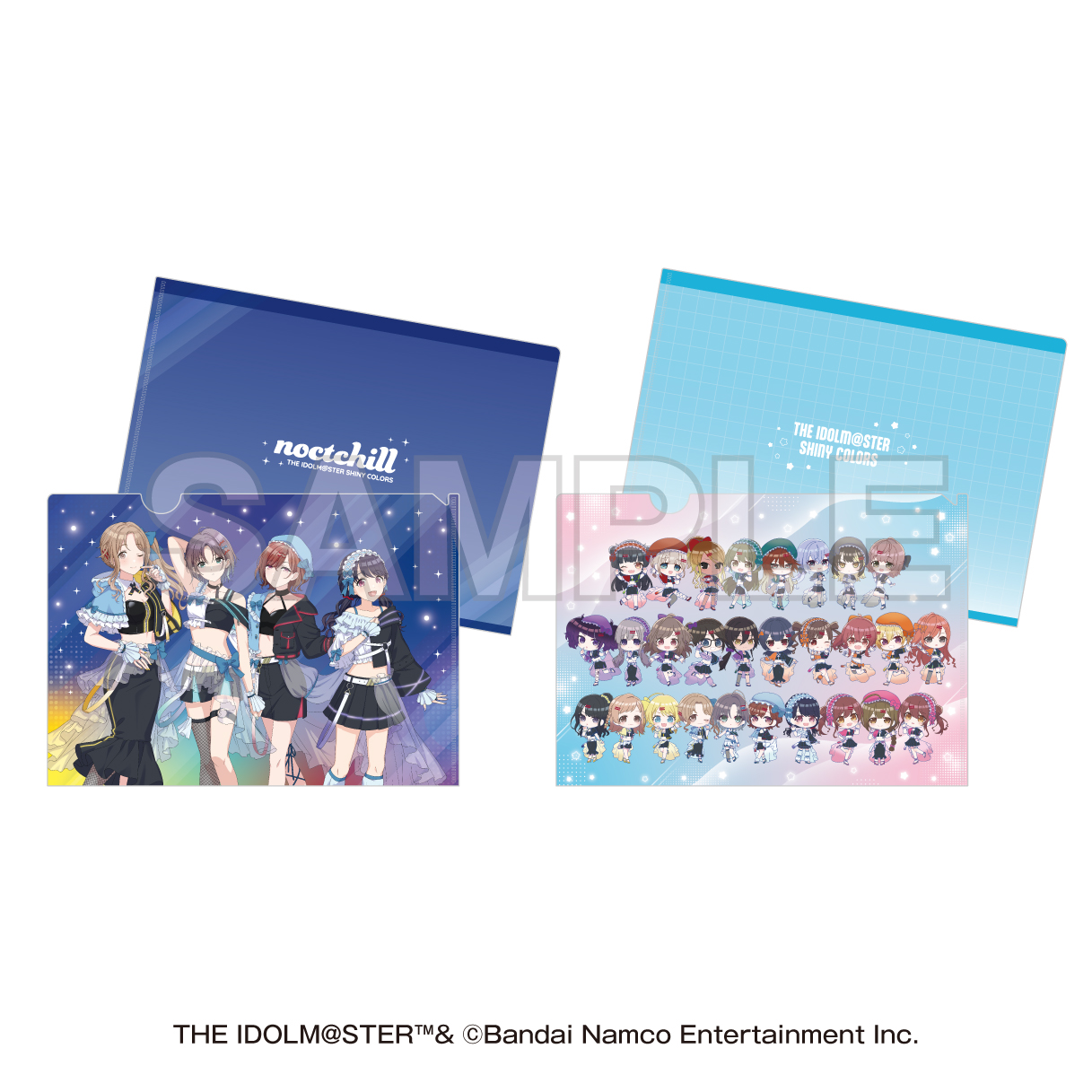 NTTドコモ×アイドルマスター シャイニーカラーズ クリアファイル(2枚セット) - 公式商品画像 | AniSmile