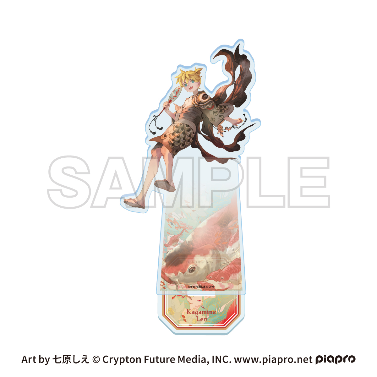 ピアプロキャラクターズ cosmetics 音彩ノ粧 アクリルスタンド 鏡音レン - 公式商品画像 | AniSmile