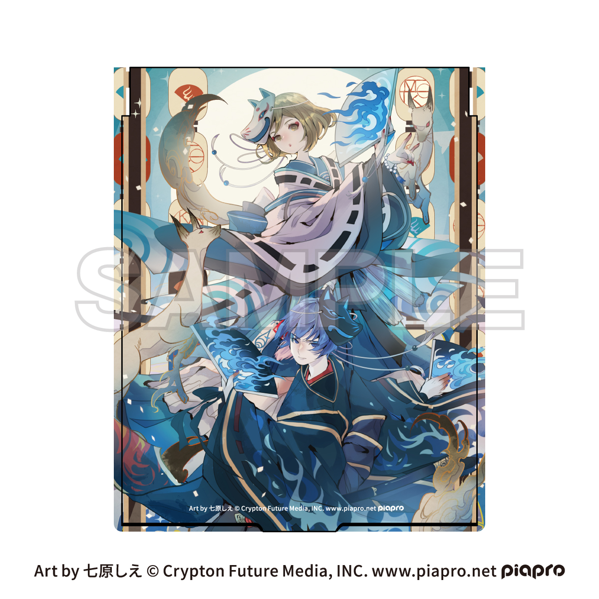 ピアプロキャラクターズ cosmetics 音彩ノ粧 メイクアップミラー『黎-rei-』 - 公式商品画像 | AniSmile