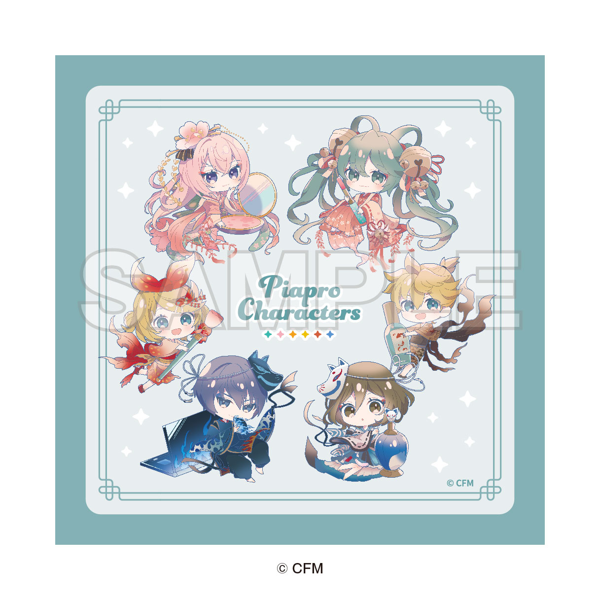 ピアプロキャラクターズ cosmetics 音彩ノ粧 ミニタオル - 官方商品图片 | AniSmile