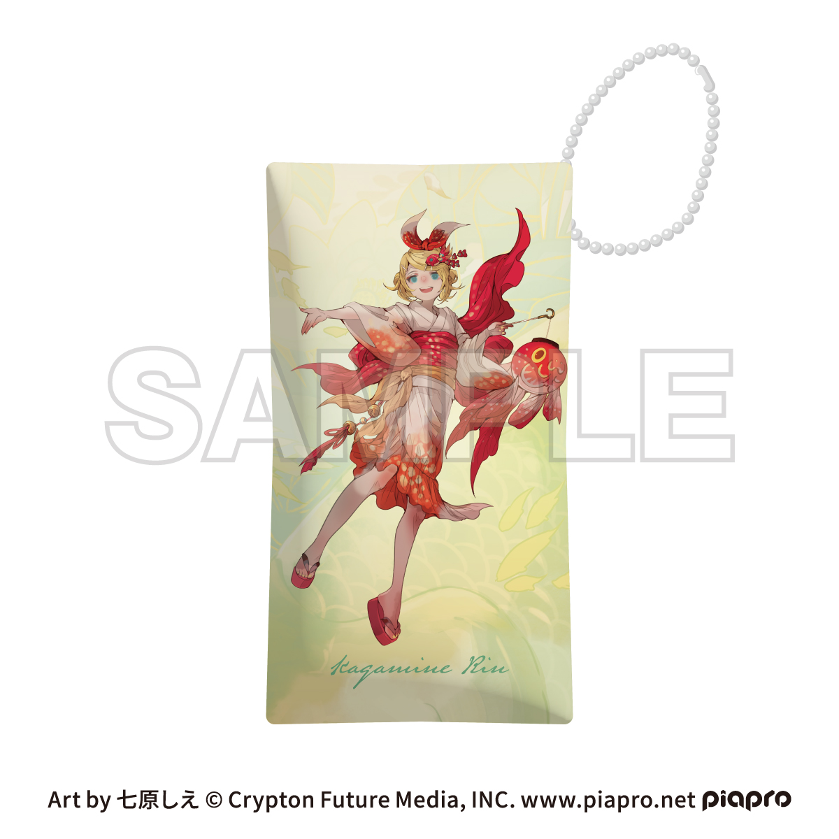 ピアプロキャラクターズ cosmetics 音彩ノ粧 小物ケース 鏡音リン - 公式商品画像 | AniSmile