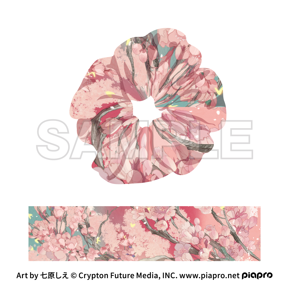 ピアプロキャラクターズ cosmetics 音彩ノ粧 シュシュ『絢-aya-』 - official product image | AniSmile
