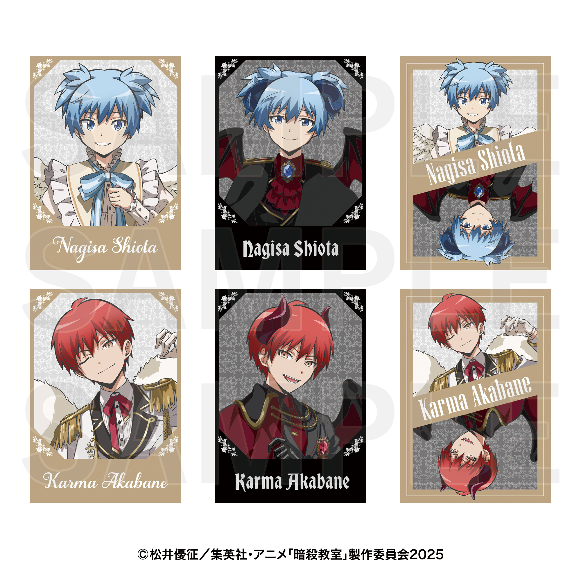 暗殺教室 Angel and Devil トレーディングフォトカード(全6種) - 公式商品画像 | AniSmile